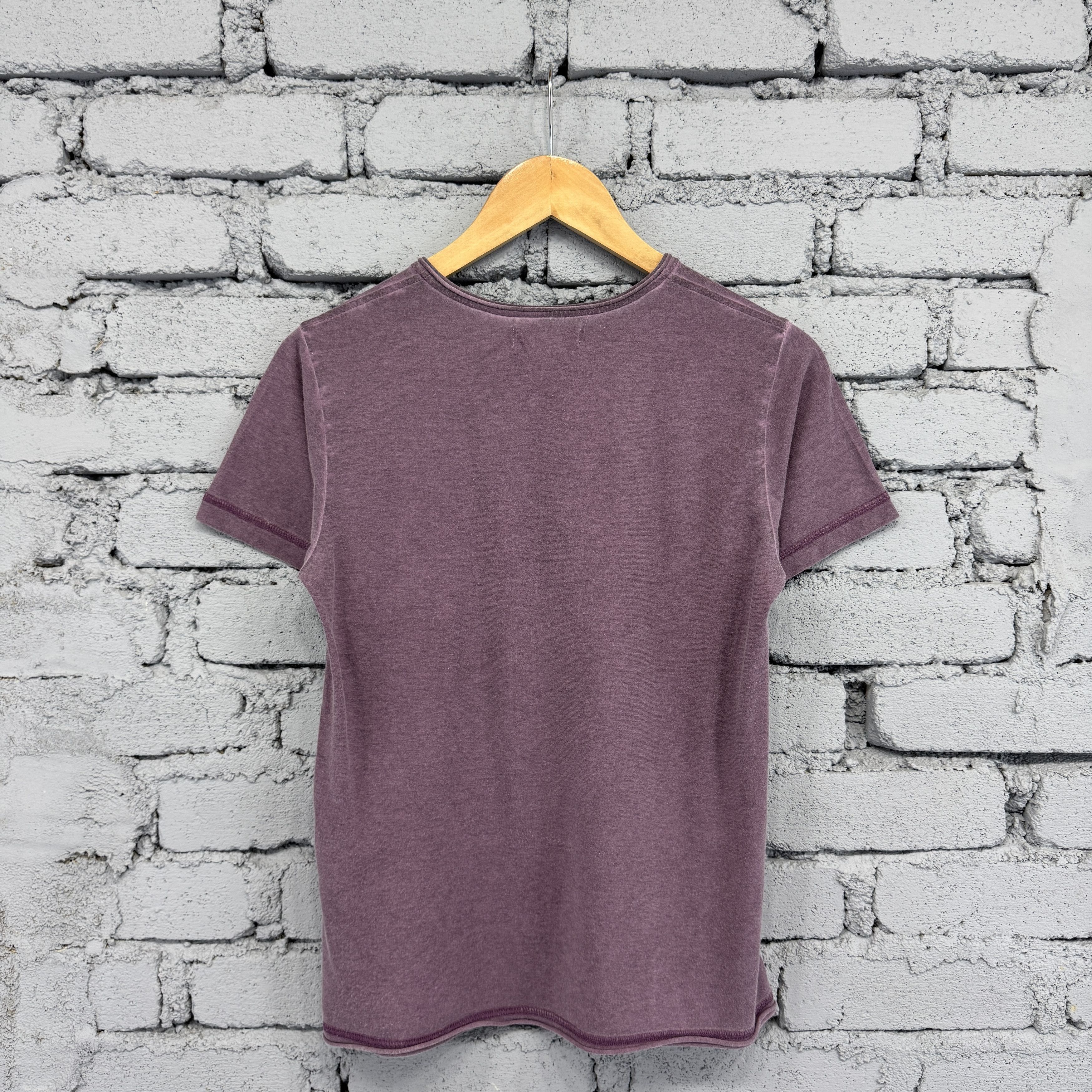 Diesel Rare Vintage Purple Diesel Sunfaded Tshirt Size L / US 10 / IT 46 - 2 Thumbnail