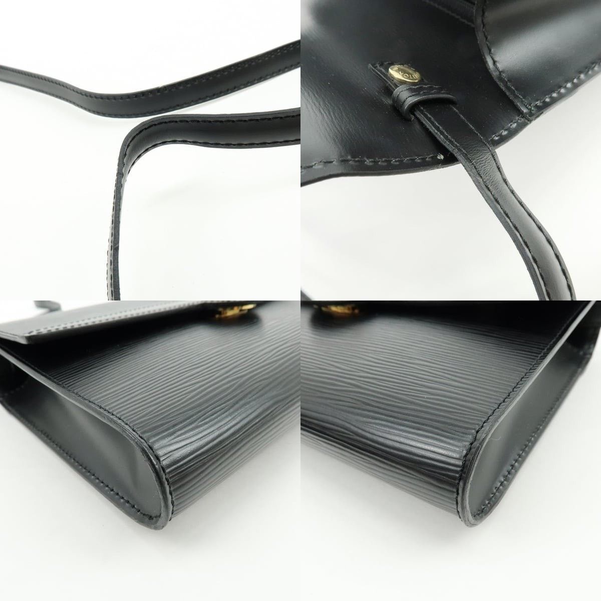 Louis Vuitton Louis Vuitton Epi Arche Shoulder Bag Leather Black Size ONE SIZE - 4 Thumbnail