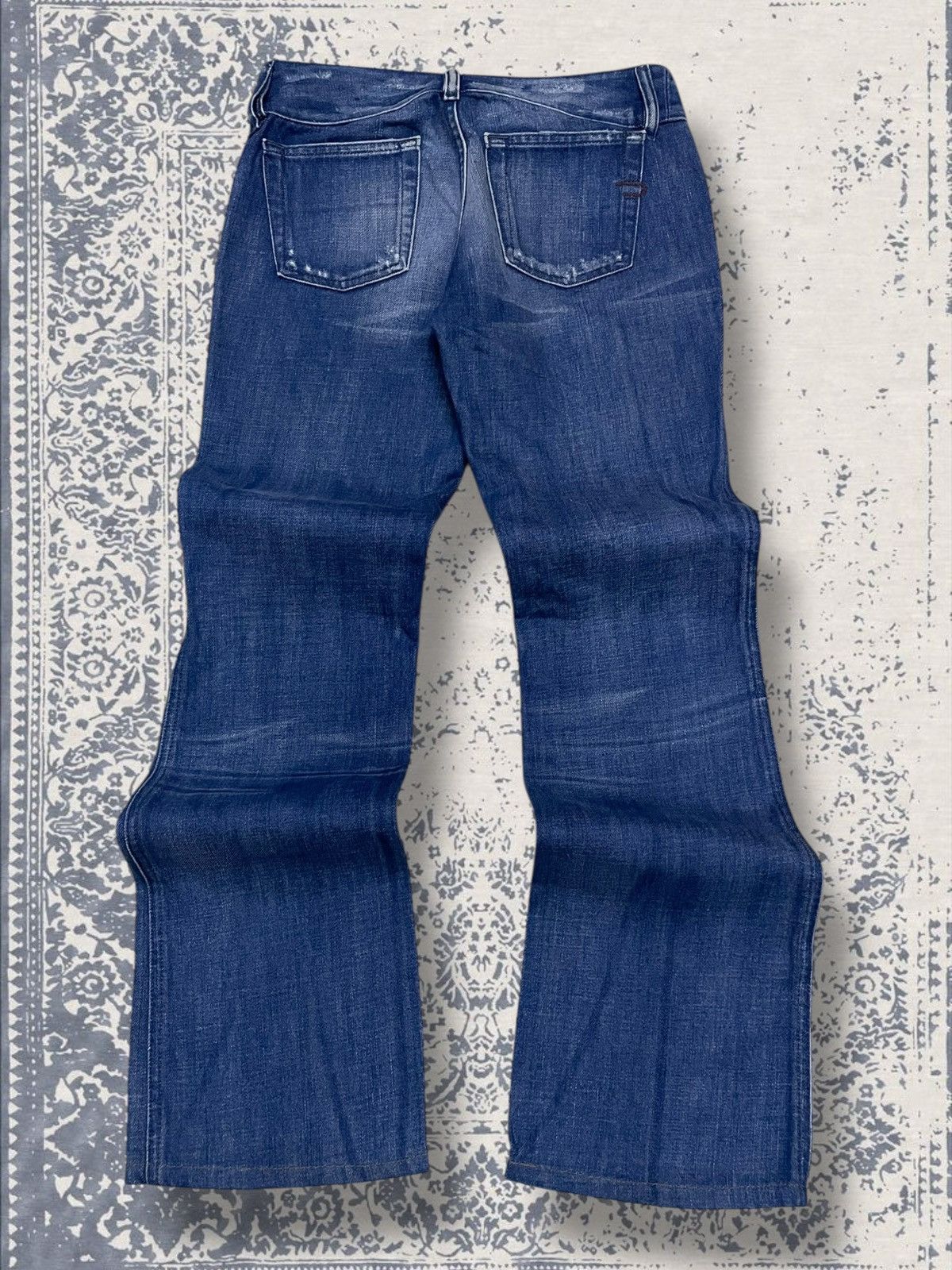 Designer × Diesel × Vintage Vintage Designer Diesel Industry Denim Flared Division Size US 26 / EU 42 - 10 Thumbnail