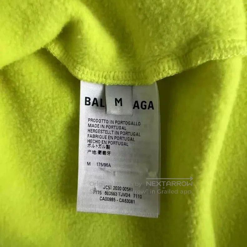 Balenciaga Balenciaga Coca-Cola Printed Logo Long Sleeve Hoodie Neon Size US M / EU 48-50 / 2 - 7 Thumbnail