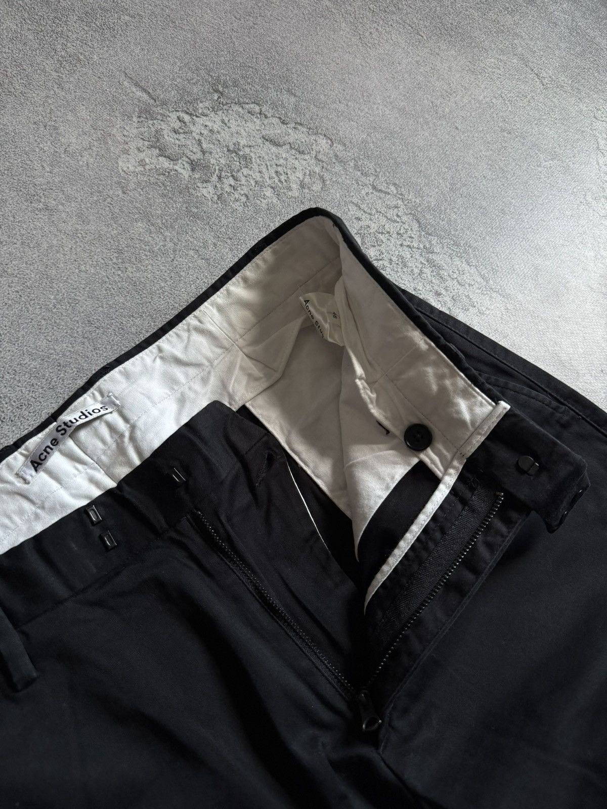 Acne Studios Acne studios 48size Max Satin casual pants trousers chinos Size US 32 / EU 48 - 8 Thumbnail
