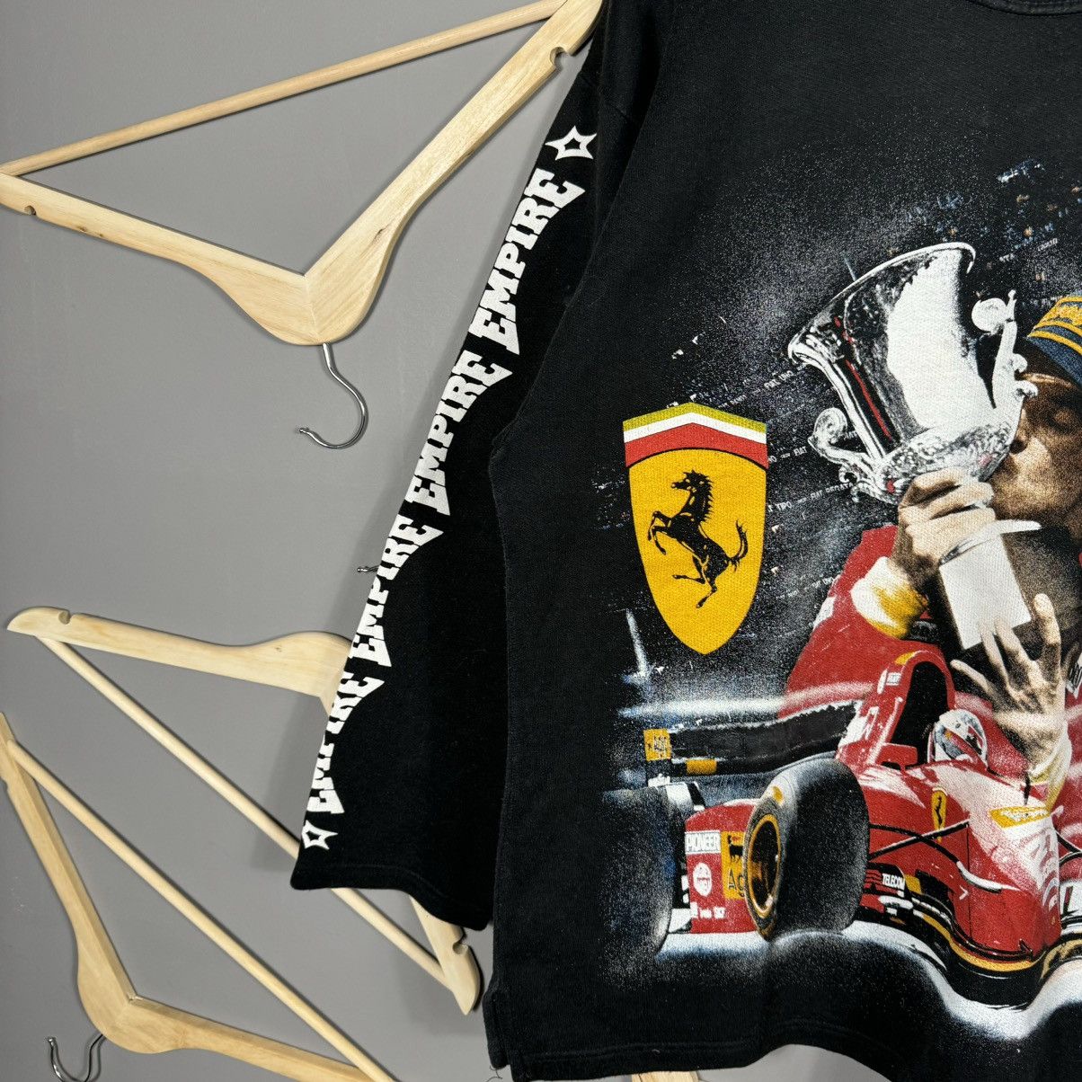 Vintage Vintage 90s Empire Ferrari Schumacher Marlboro Sweatshirt Size US L / EU 52-54 / 3 - 5 Thumbnail