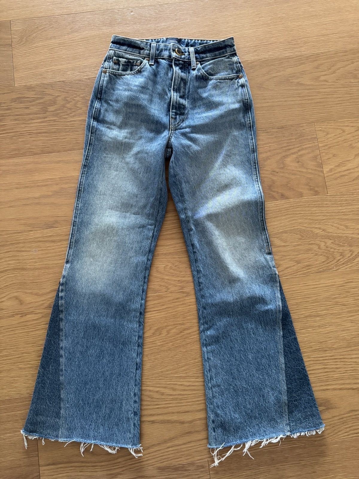 KHAITE khaite layla jeans Size 25" / US 0 / IT 36 - 3 Thumbnail