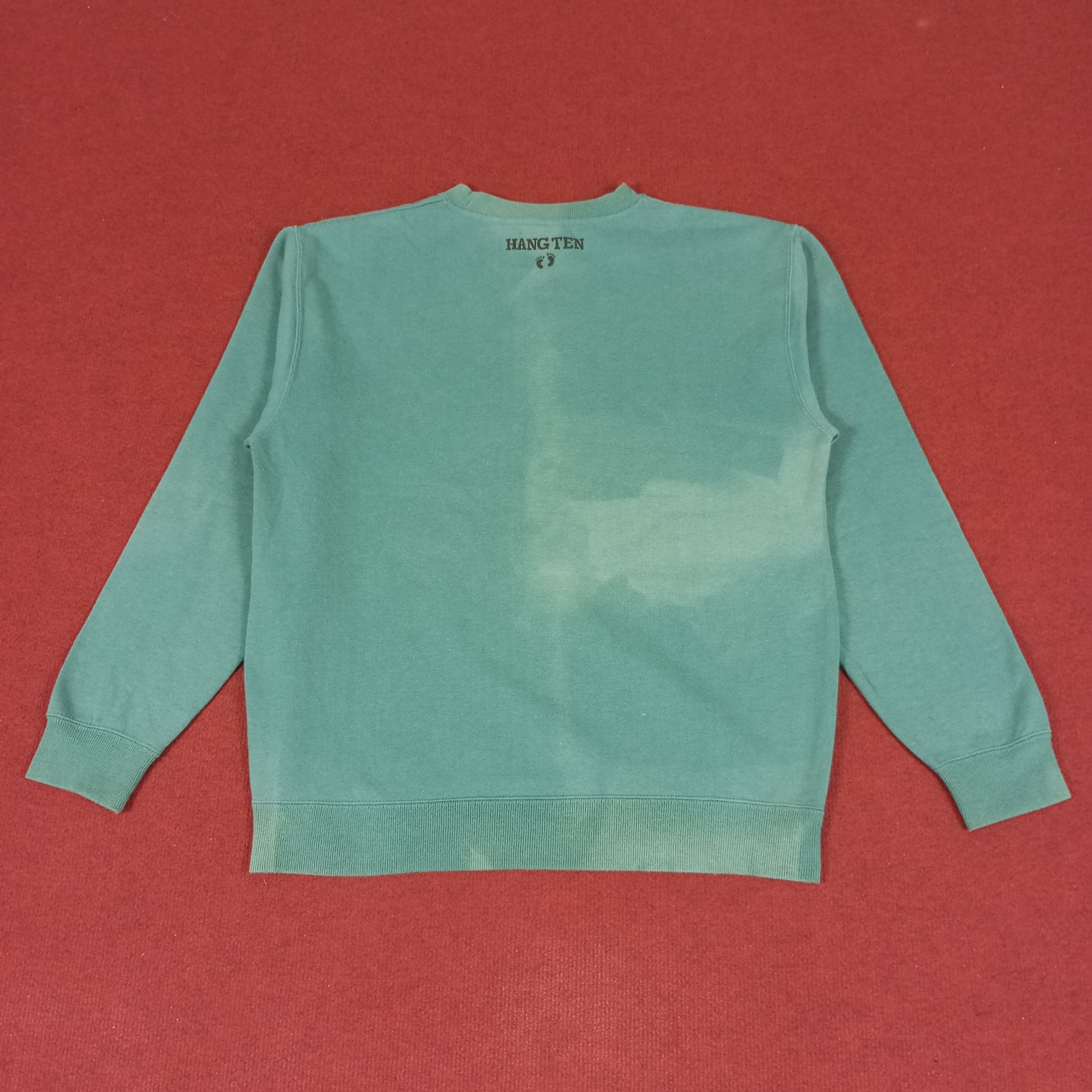 Hang Ten × Vintage Hang Ten Surfing Brand Style Streetwear Sweatshirt Size US M / EU 48-50 / 2 - 3 Thumbnail