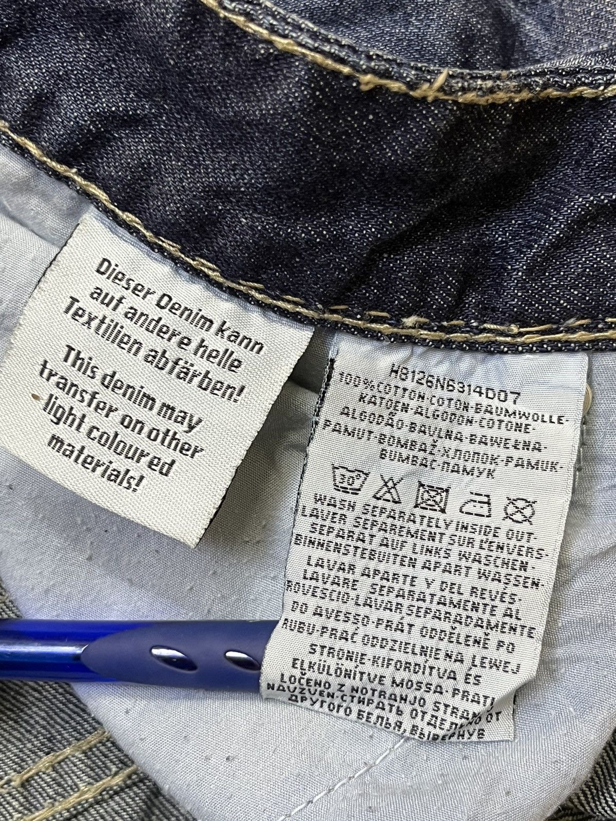 Japanese Brand SICK🔥JAPANESE BRAND REG 98-86 STYLE JEANS Size US 32 / EU 48 - 18 Thumbnail