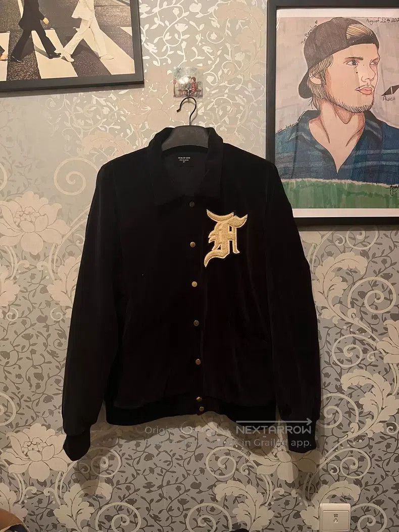 Fear of God Fear of God Season 5: Corduroy baseball jacket Size US XL / EU 56 / 4 - 1 Thumbnail