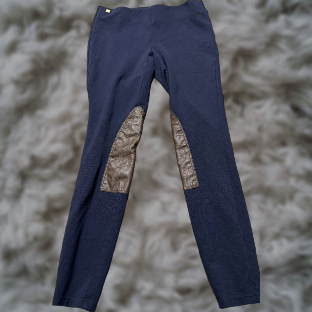 Ralph Lauren Lauren Ralph Lauren Women's Leggings Size Small Navy Blue Horse Riding Pants Size 28" / US 6 / IT 42 - 1 Thumbnail