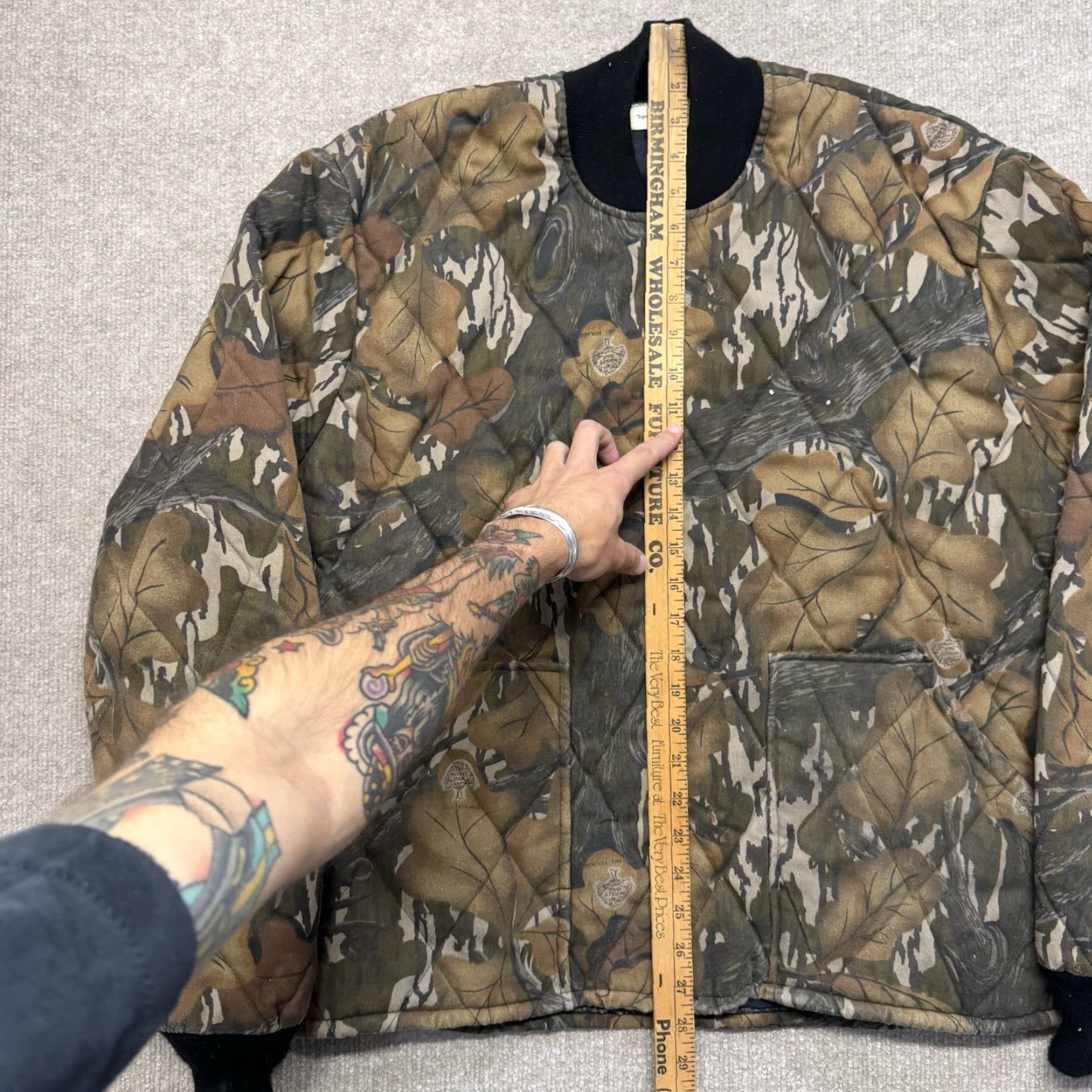 Vintage VINTAGE Mossy Oak Fall Foliage Bomber Jacket Mens L Camo Hunting 80s Tall Timber Size US L / EU 52-54 / 3 - 7 Thumbnail