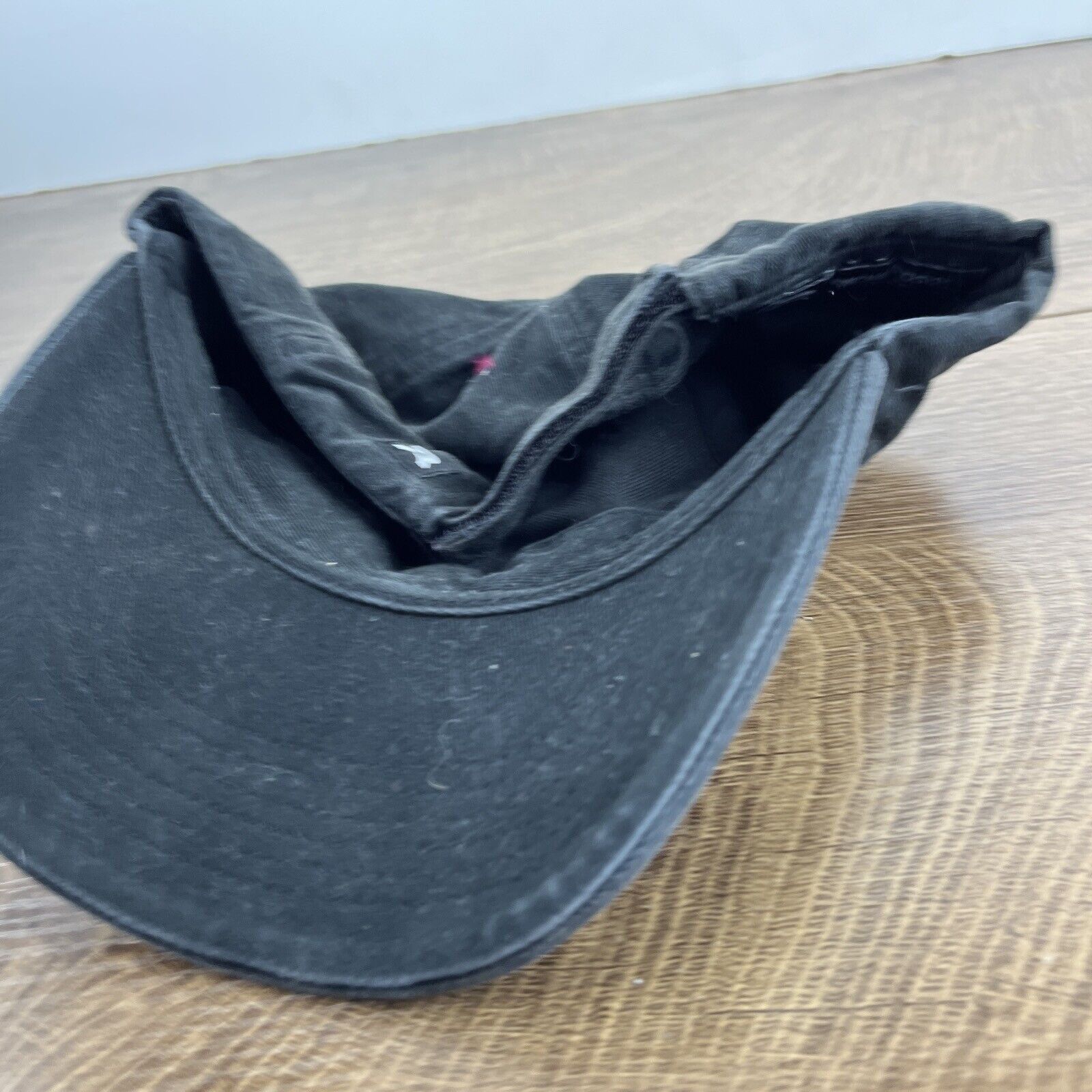 Other Plain Black Hat Adjustable Adult Size Hat Black Cap Size ONE SIZE - 14 Thumbnail