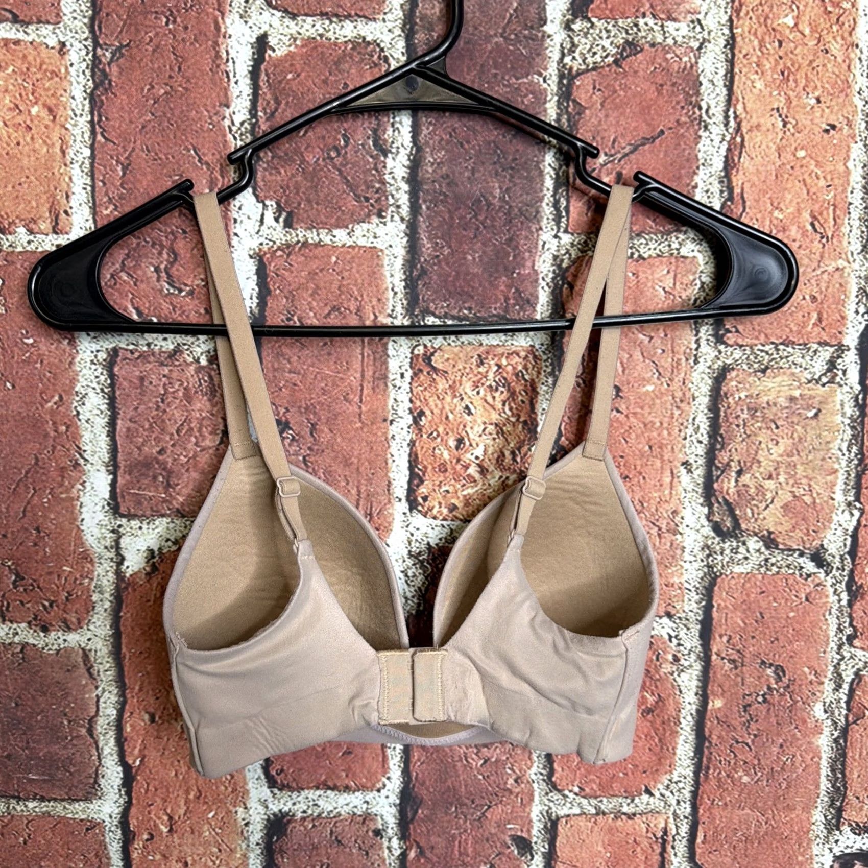 Vintage Soma Enbliss Wireless Bra 32C Beige Lightly Lined T-Shirt Bra Women Size ONE SIZE - 2 Thumbnail