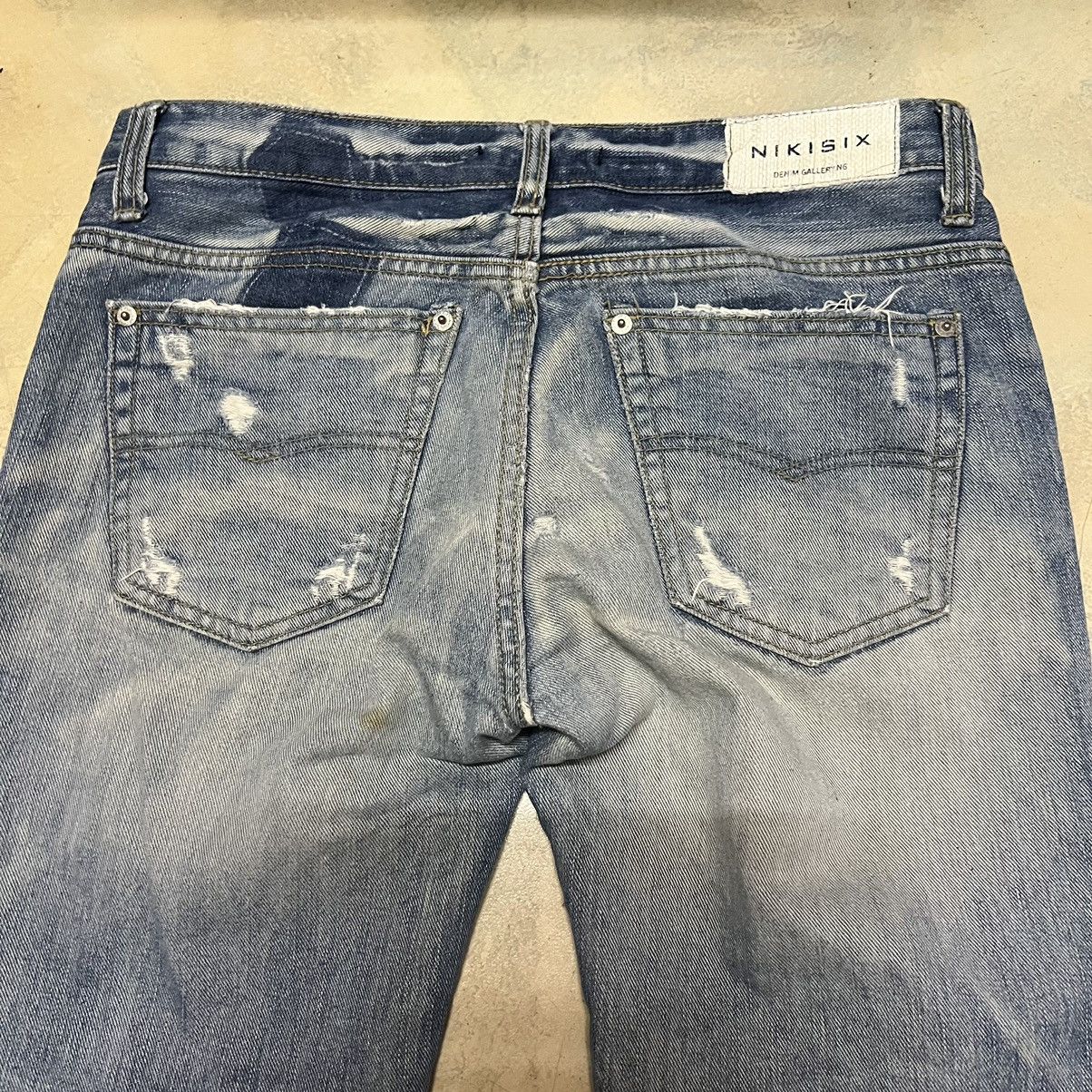 Japanese Brand Nikisix Japanese Brand Distressed Denim Jeans Size US 31 - 15 Thumbnail