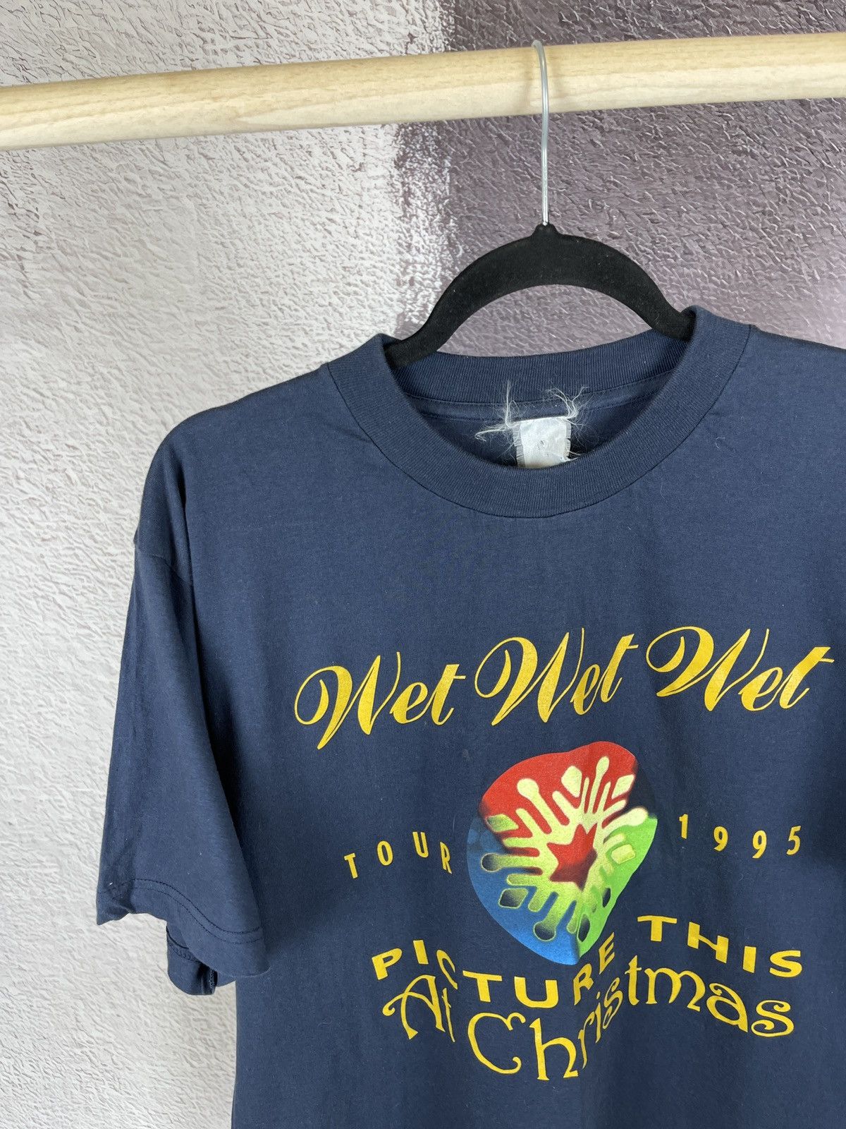 Band Tees Wet Wet Wet Picture This at Christmas 1995 tour band tee Size US L / EU 52-54 / 3 - 4 Thumbnail