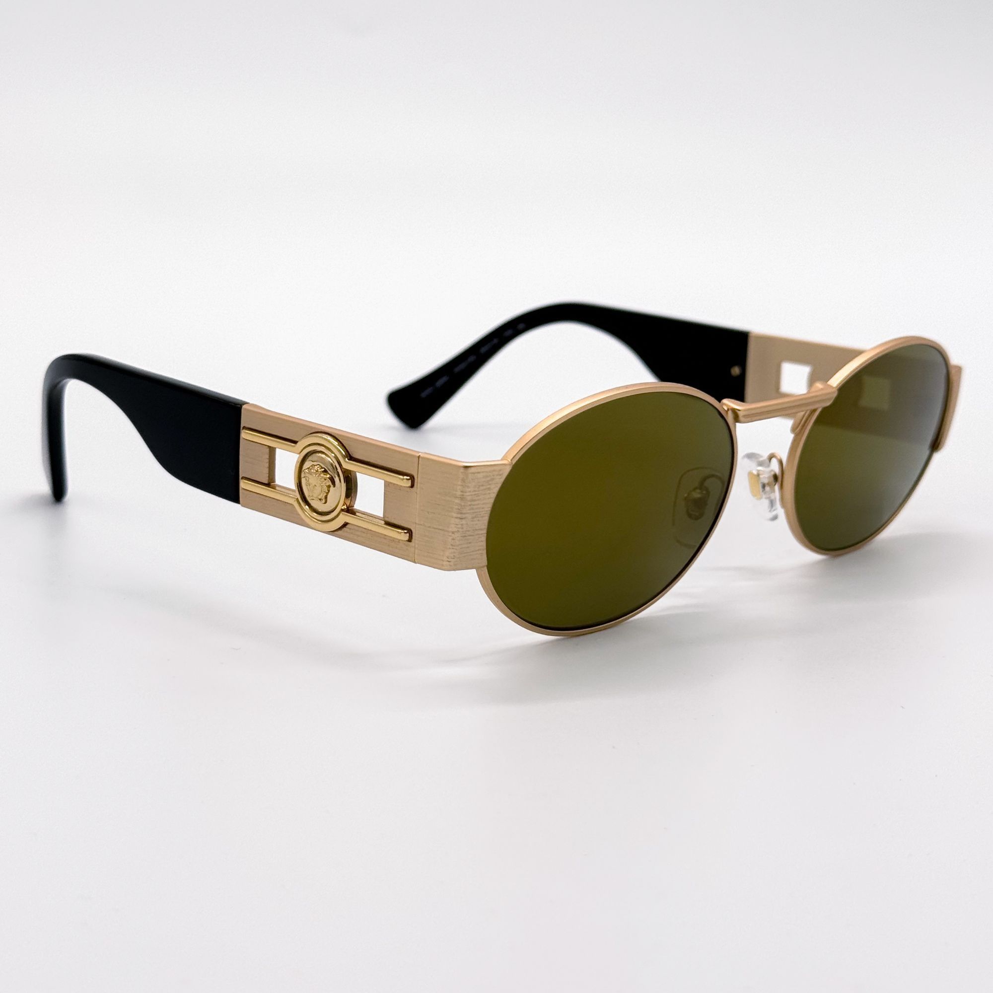 Versace NEW VERSACE SUNGLASSES VE2264 10025A GOLD VE2264 1002/5A Size ONE SIZE - 6 Thumbnail