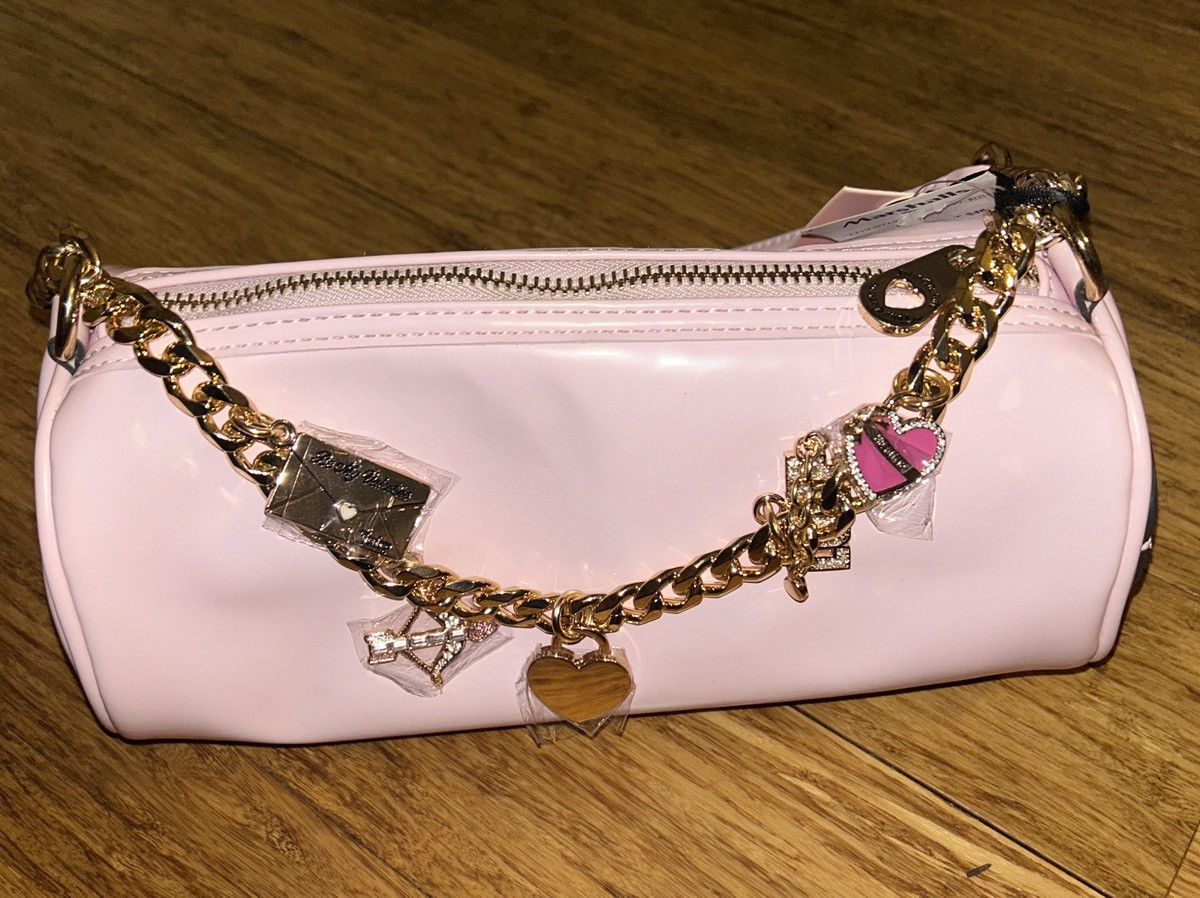 Juicy Couture JUICY COUTURE "Loves Comes Softly" Shoulder Bag Chiffon Pink Size ONE SIZE - 3 Thumbnail