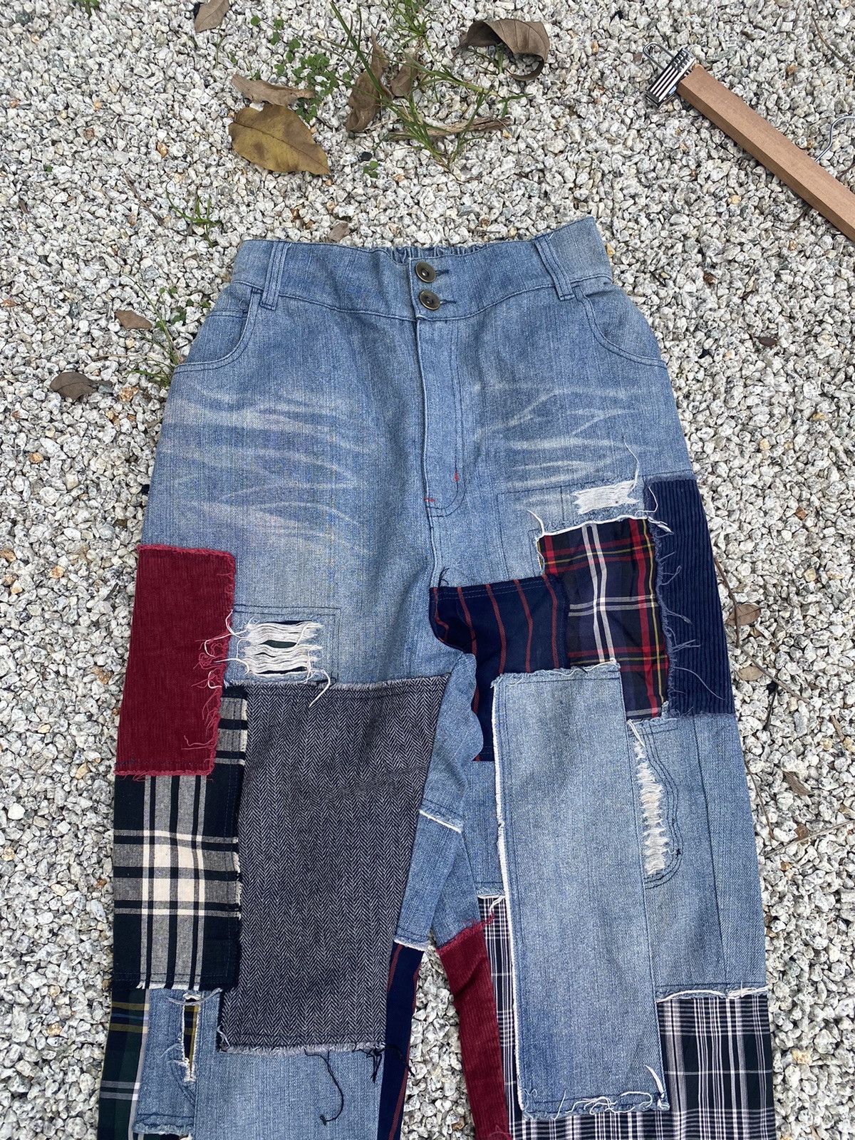 Vintage Vintage Patchwork Kohaku Jeans Pant Size US 33 - 5 Thumbnail