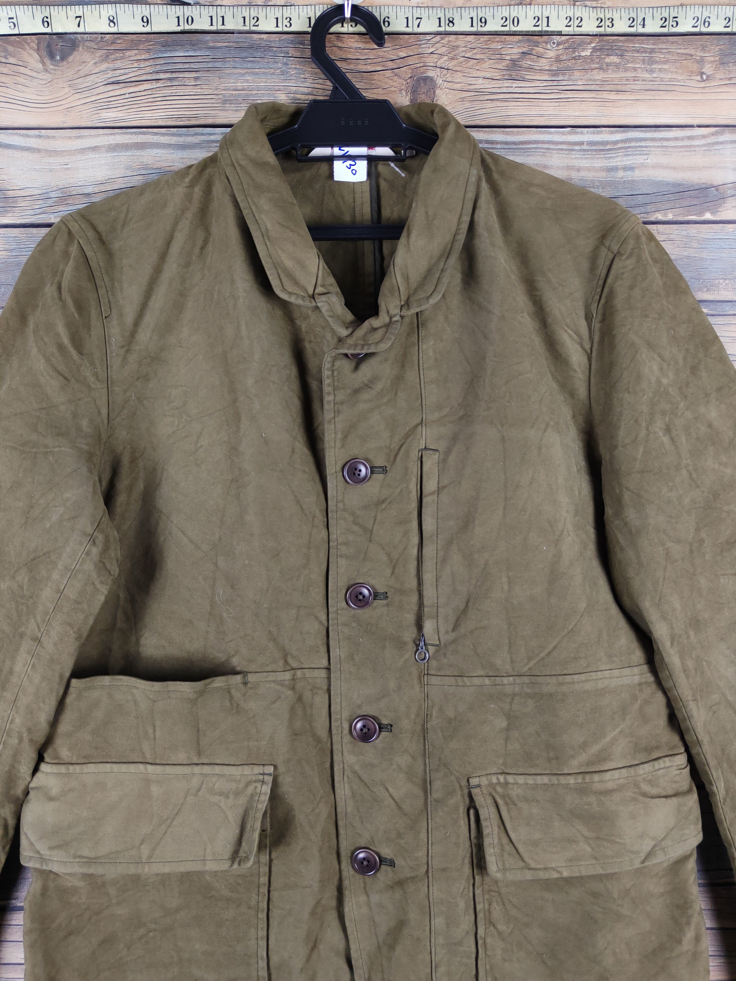 Japanese Brand The Rugged Clothing Olive Jackets #W1930 Size US M / EU 48-50 / 2 - 2 Thumbnail