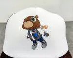 Other Graduation Dropout Bear 5 Panel Mesh Trucker Hat Mocha Size ONE SIZE - 3 Thumbnail