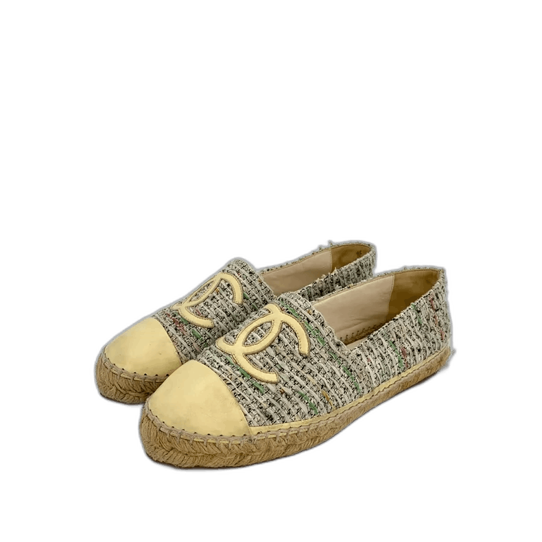 Chanel Yellow Chanel Fisherman Slip-On Shoes Size US 8 / EU 41 - 1 Thumbnail