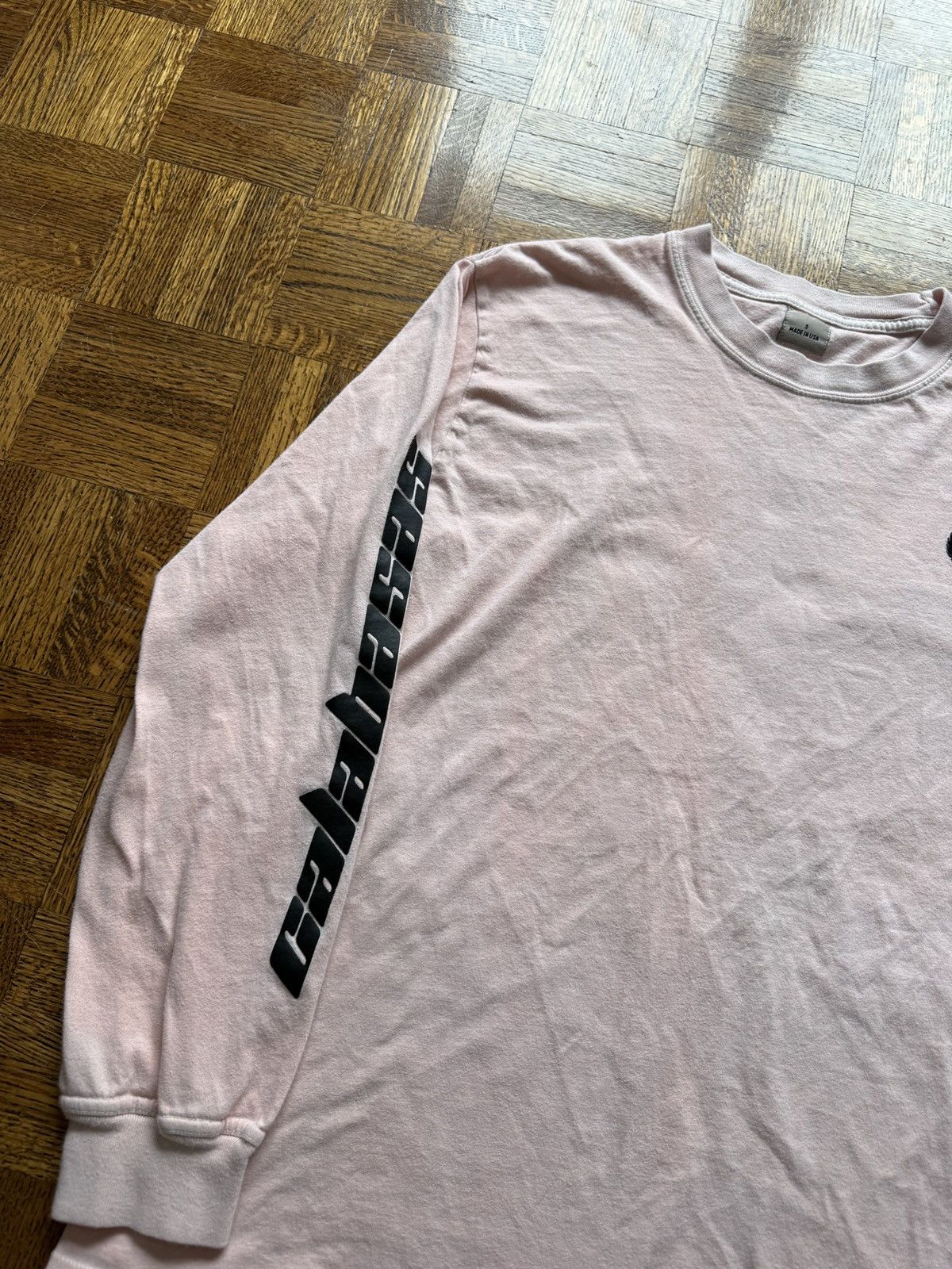 Yeezy Yeezy Calabasas Long Sleeve Overdyed Graphic Tee Size US S / EU 44-46 / 1 - 6 Thumbnail