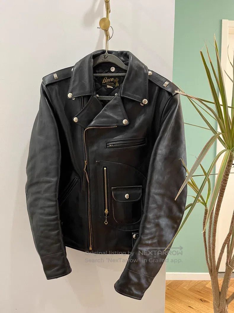 The Real McCoy's The Real McCoys Buco J24 Horseskin Leather Jacket Size US M / EU 48-50 / 2 - 1 Thumbnail