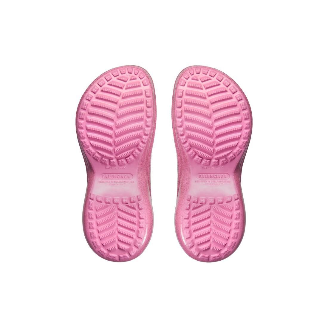 Balenciaga o1la1rc1a0825 Pool Crocs™ Slide Sandals in Pink Size US 7 / IT 37 - 6 Thumbnail