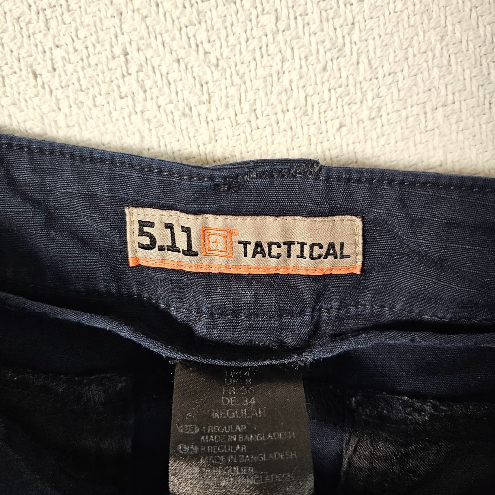 Vintage 5.11 Tactical Pants Adult Size 4 Blue Cargo Straight Leg Outdoor Workwear Womens Size 27" / US 4 / IT 40 - 3 Thumbnail