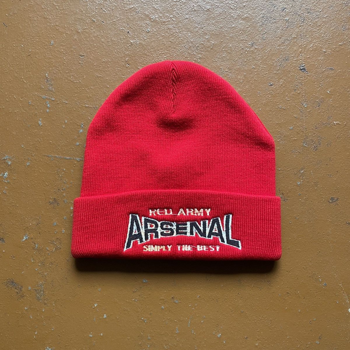 Vintage Vintage Arsenal Red Army Simply the Best Football soccer hat Size ONE SIZE - 1 Thumbnail