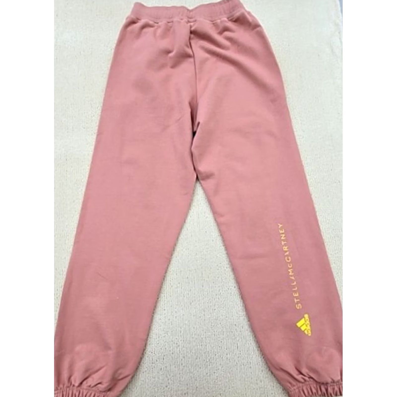 Stella McCartney Adidas By Stella McCartney Women Sweatpants XS Pink Size 26" / US 2 / IT 38 - 3 Thumbnail