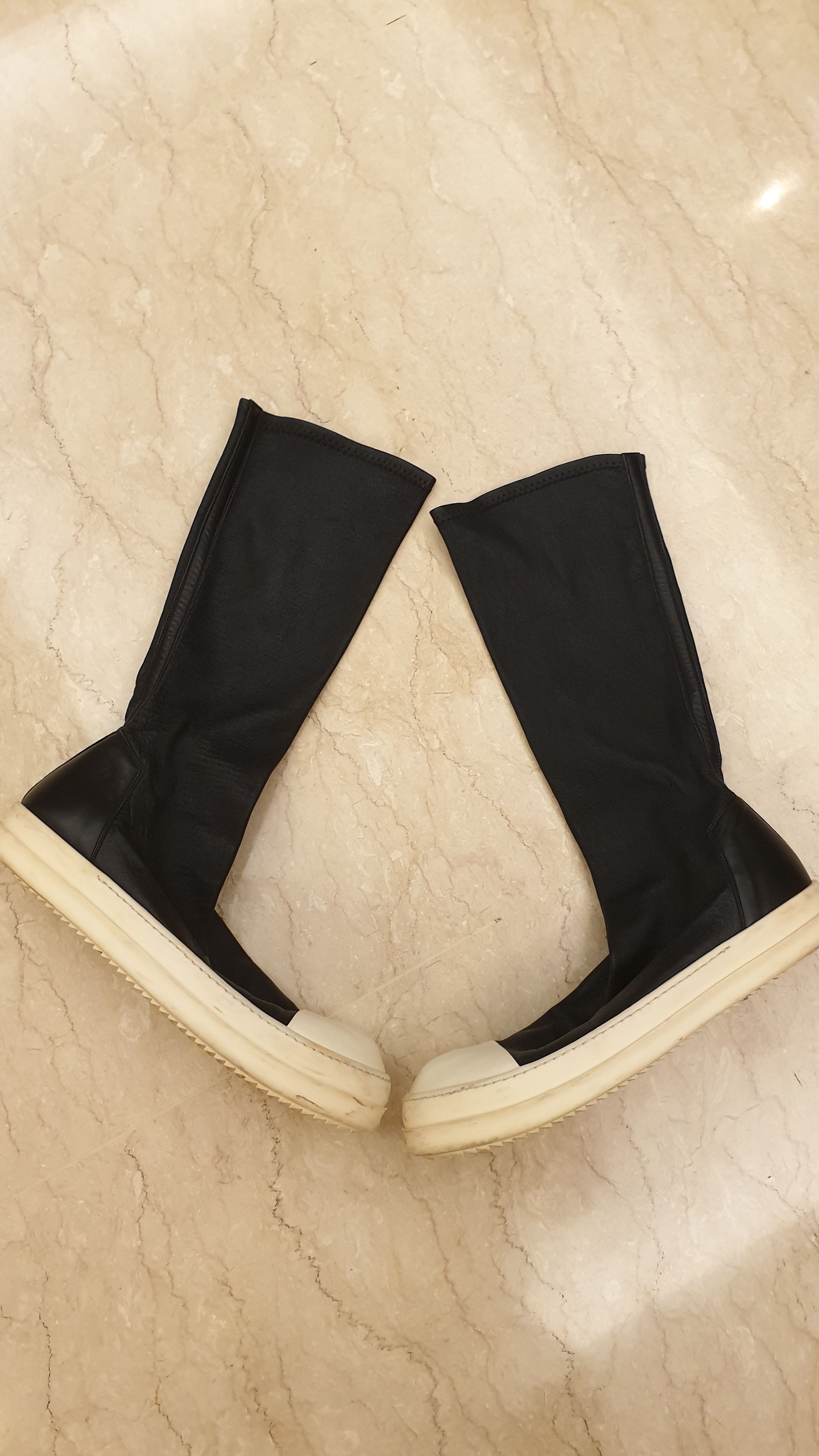 Rick Owens Rick Owens Leather Sock Ramones Size US 10 / EU 43 - 6 Thumbnail