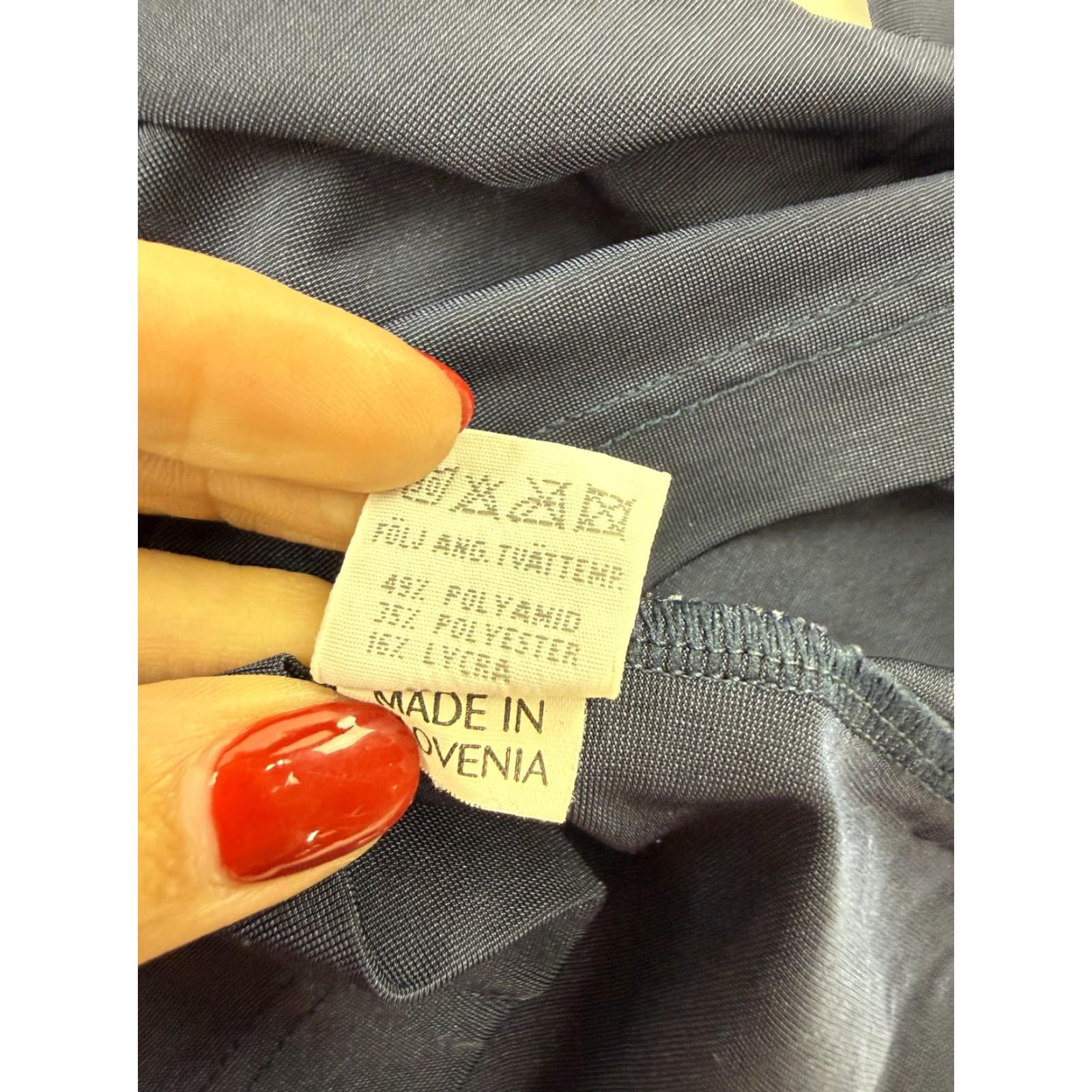 Vintage Casall Shirt Womens L Blue Long Sleeve V-Neck Lightweight Stretch Athletic Size L / US 10 / IT 46 - 6 Thumbnail