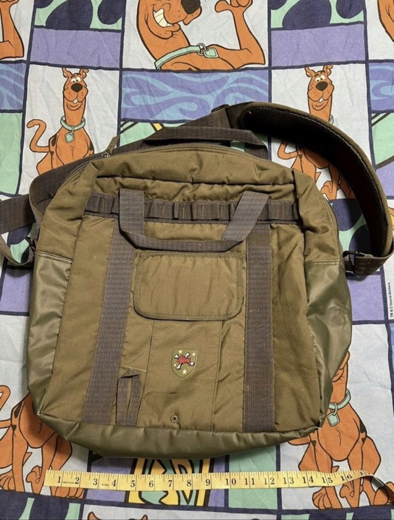 Hype x Stussy rarr 00S Stussy Military Crossbody Bag O/s in Green, Men's