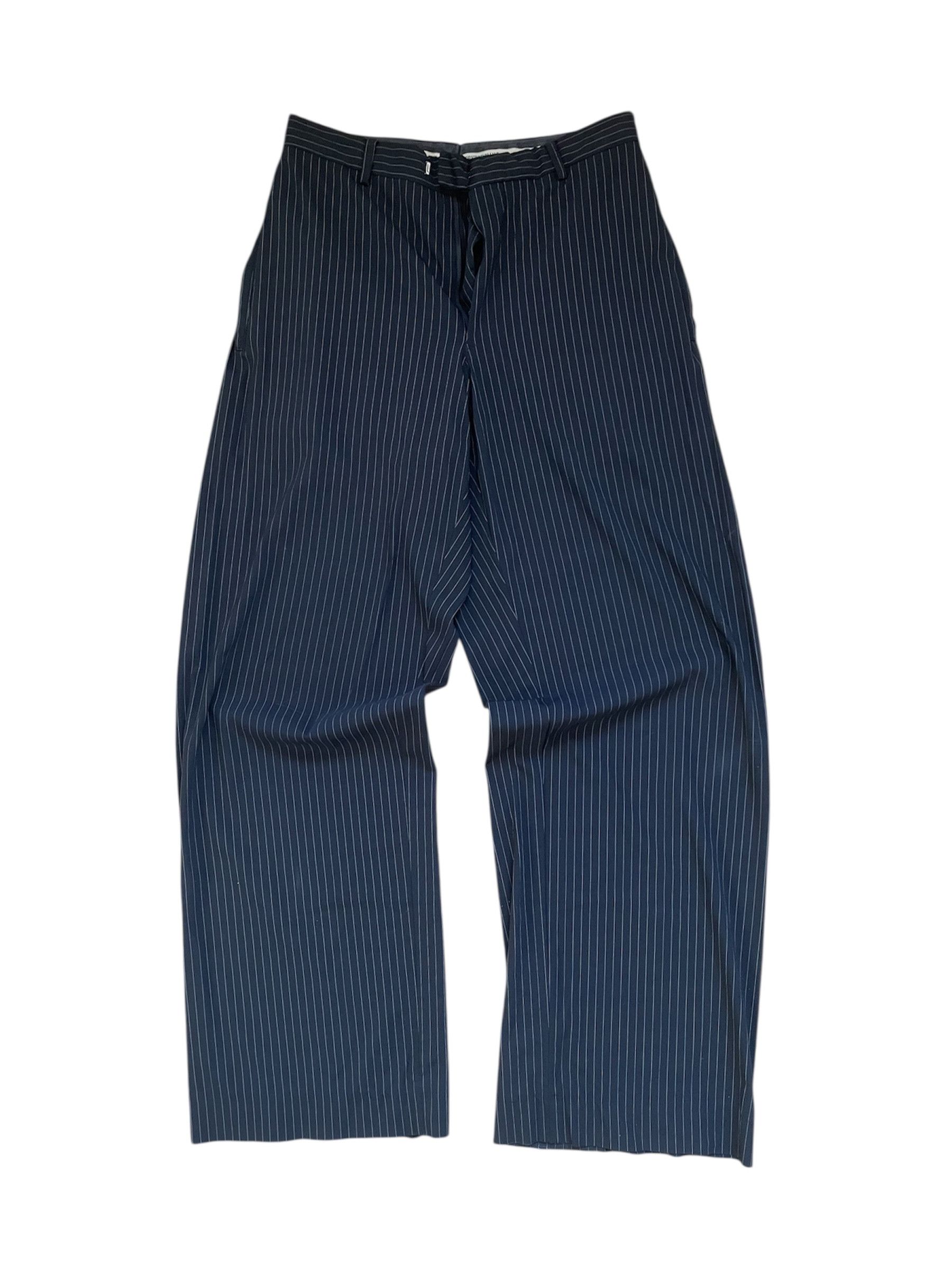 Emporio Armani Emporio Armani Baggy Pinstripe Pants Size US 32 / EU 48 - 1 Thumbnail