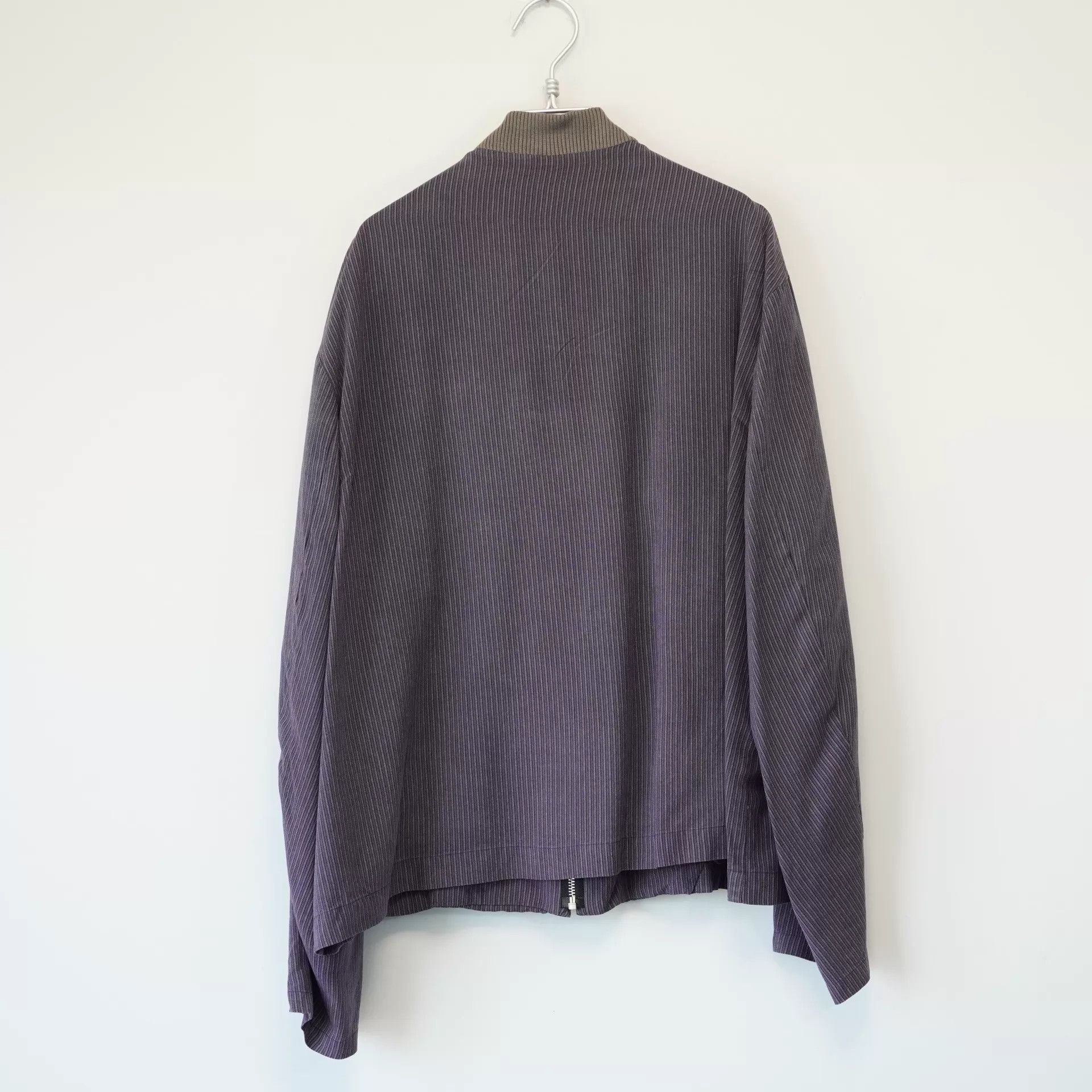 Yohji Yamamoto Yohji Yamamoto 96SS Striped Zipper Jacket Men's Size US M / EU 48-50 / 2 - 2 Thumbnail