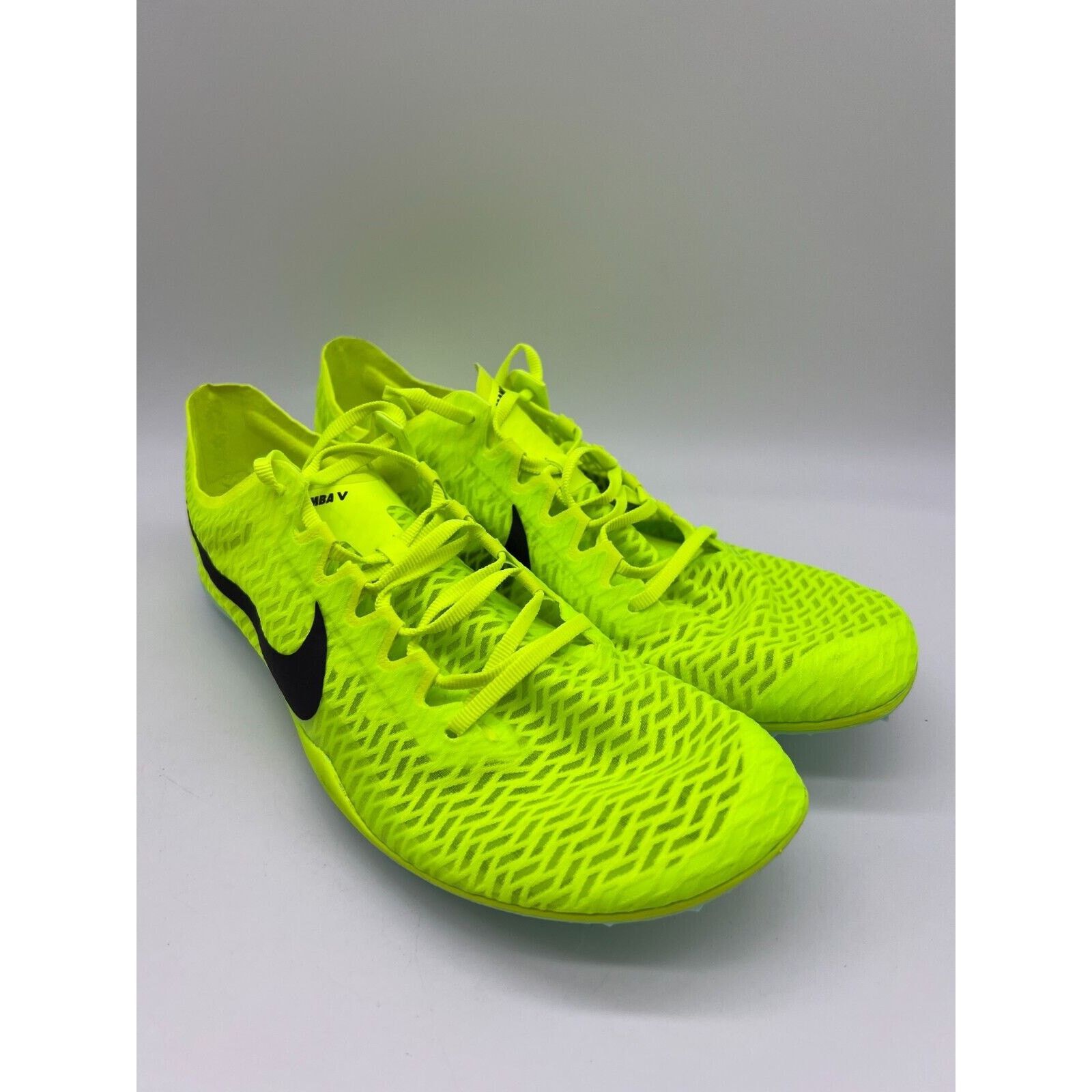 Nike Nike Zoom Mamba V Track Spikes Shoes Volt Green Men's Size 9 Size US 9 / EU 42 - 6 Thumbnail