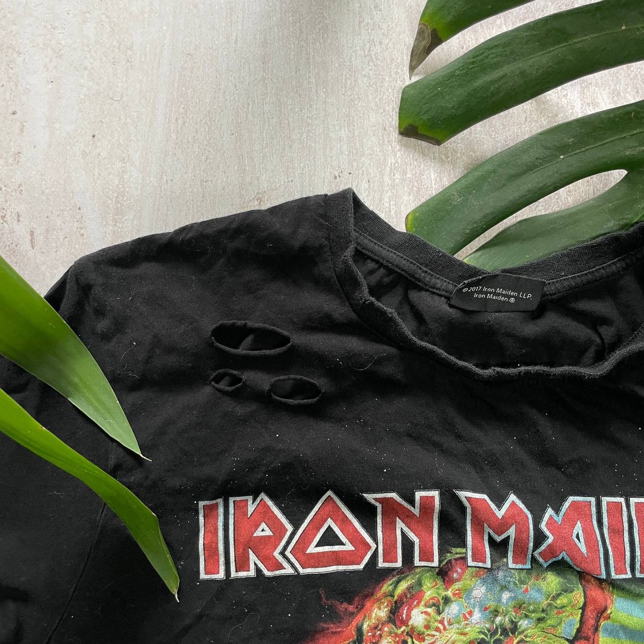 Band Tees × Iron Maiden × Vintage VINTAGE Y2K IRON MAIDEN RARE BAND DISSTRESED TEE Size US XL / EU 56 / 4 - 3 Thumbnail