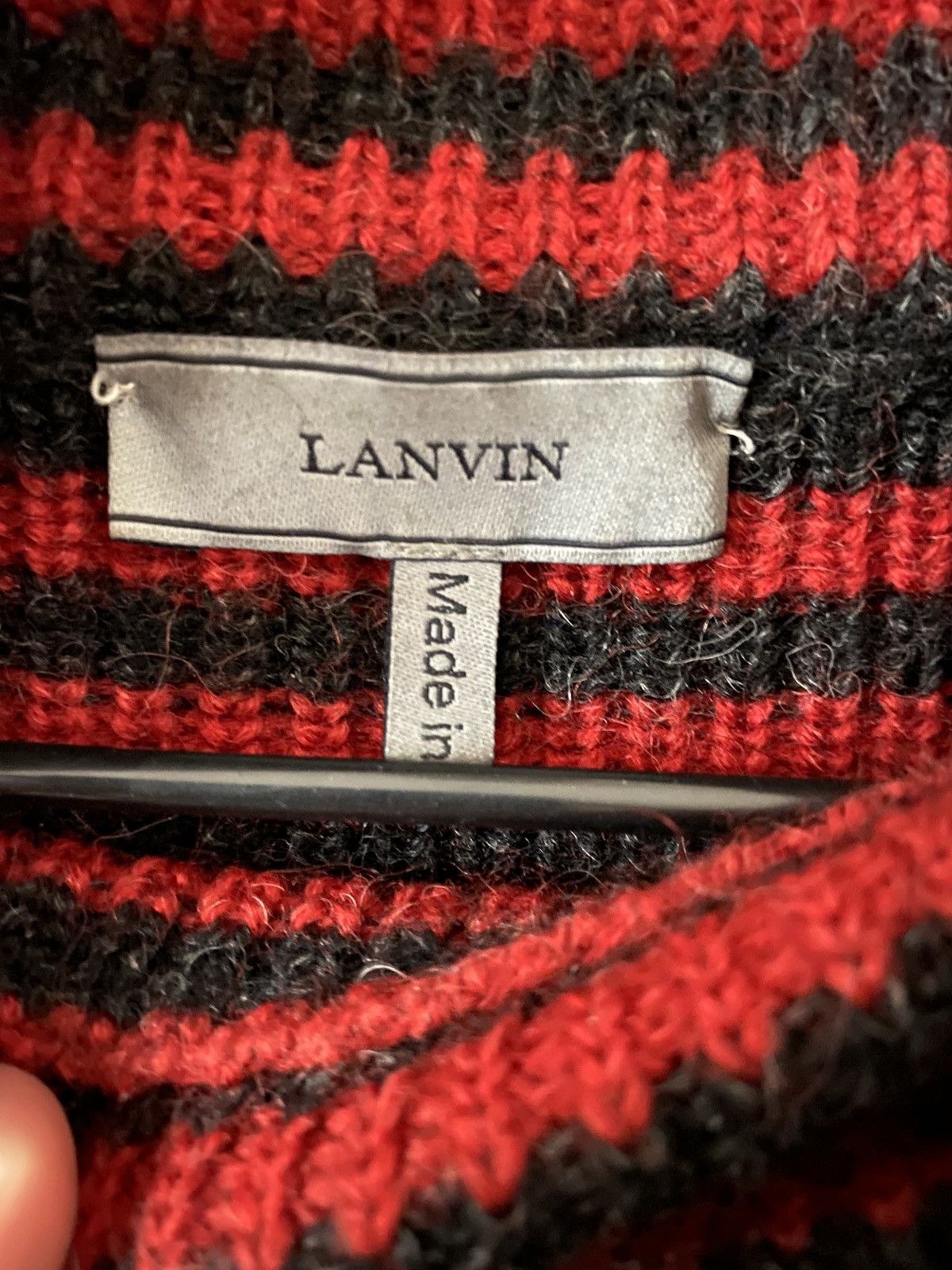 Lanvin Lanvin Striped Turtleneck Size US S / EU 44-46 / 1 - 3 Thumbnail