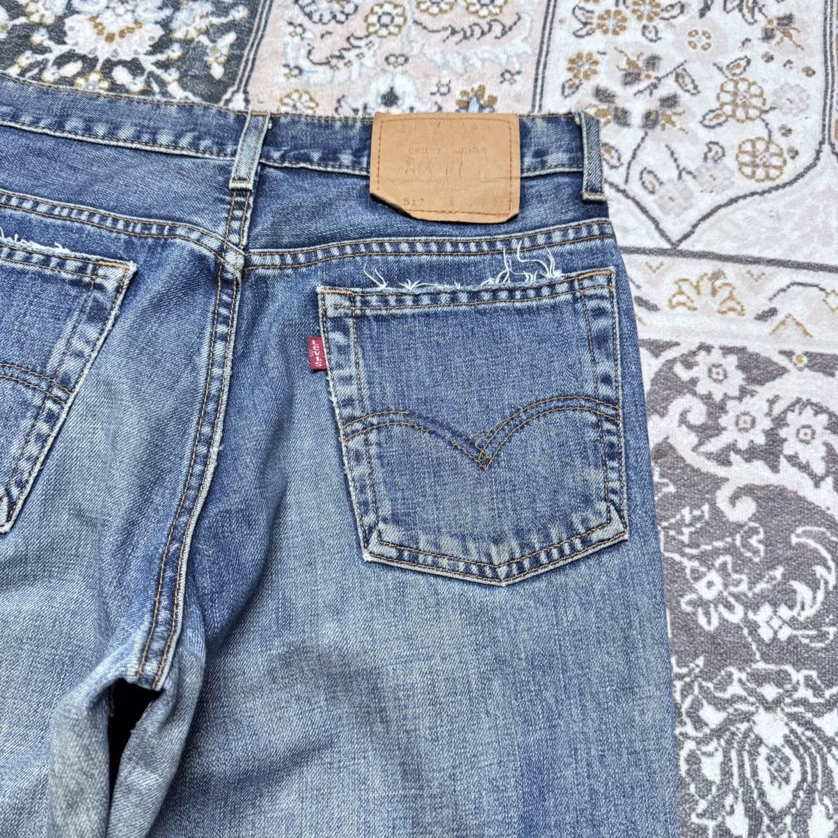 Levi's Vintage Levis 517 Flare Jeans Hedi Slimane Size US 30 / EU 46 - 13 Thumbnail
