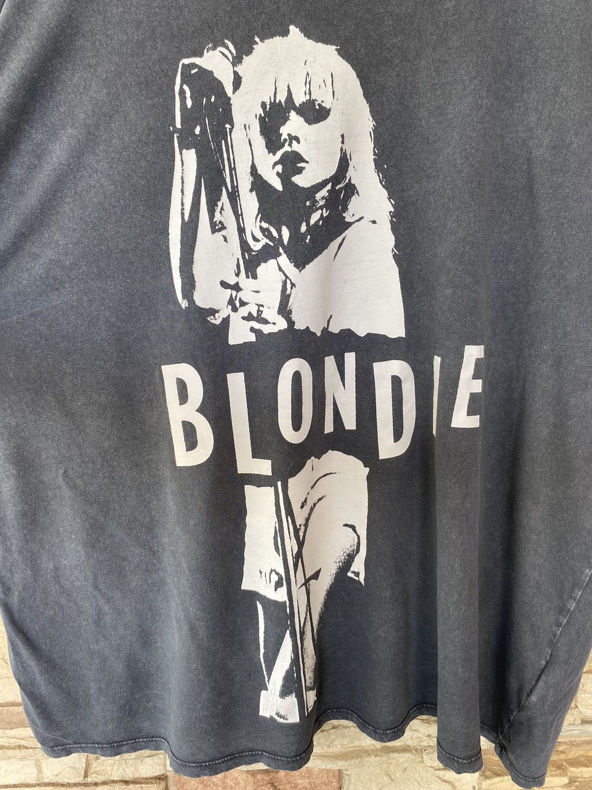 Band Tees Rare Distressed Blondie Band Tees Faded Size US XXL / EU 58 / 5 - 4 Thumbnail