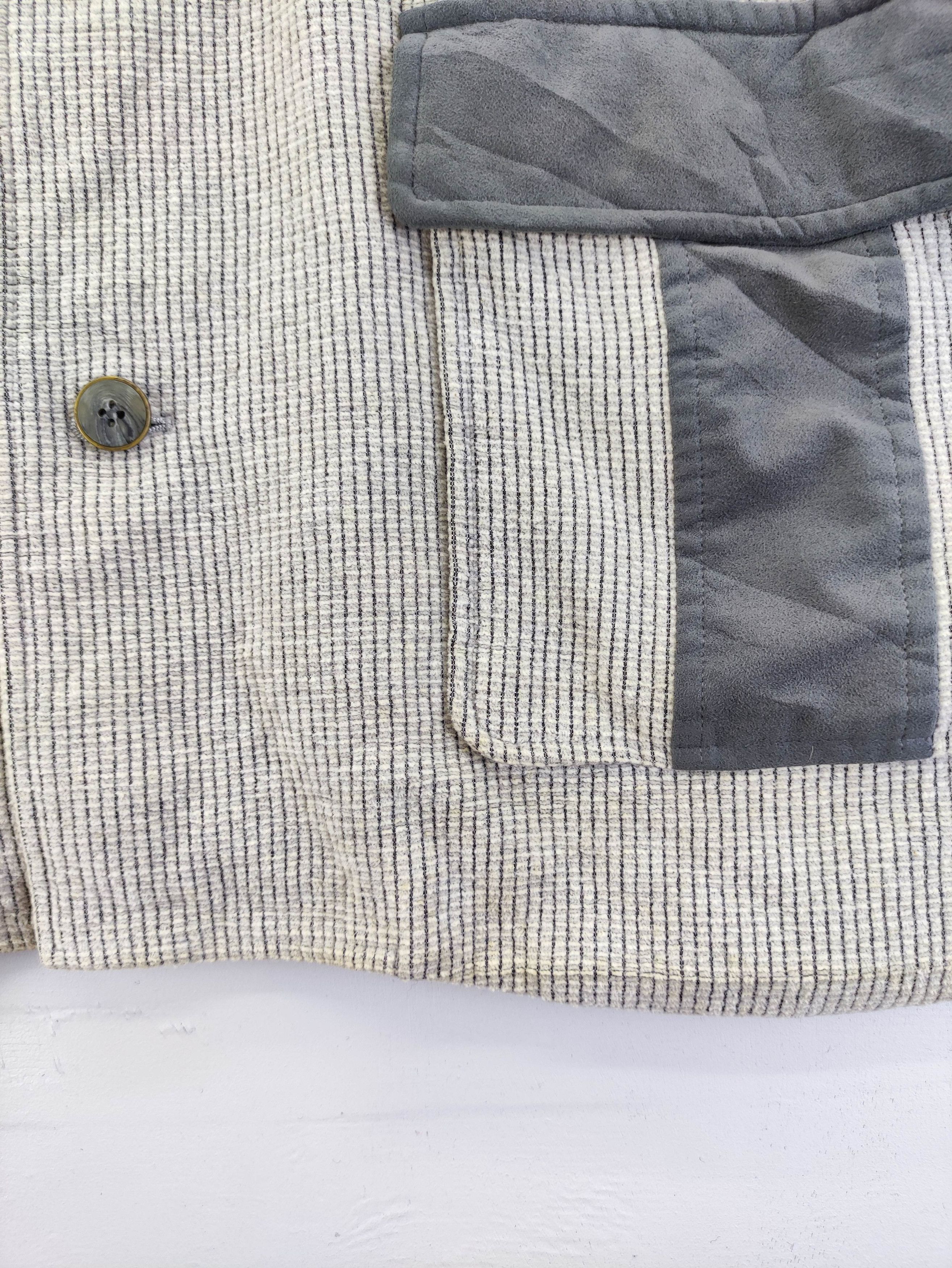 Balenciaga Balenciaga Sports Color Block Distressed Jacket Button Up Size US L / EU 52-54 / 3 - 7 Thumbnail