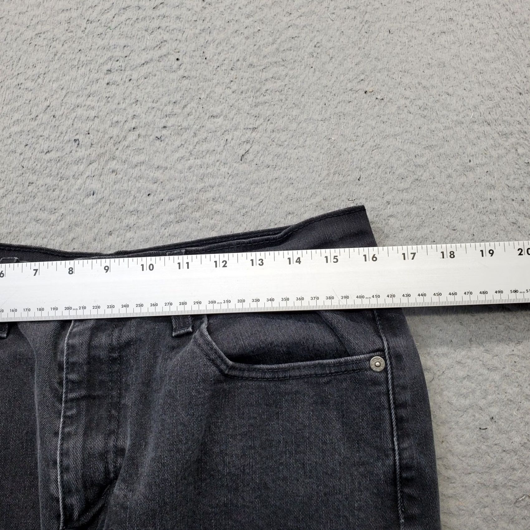 Levi's Levi's 502 Jeans Mens 33 Black Denim Stretch Comfort 5-Pocket Regular Straight Size US 33 - 6 Thumbnail