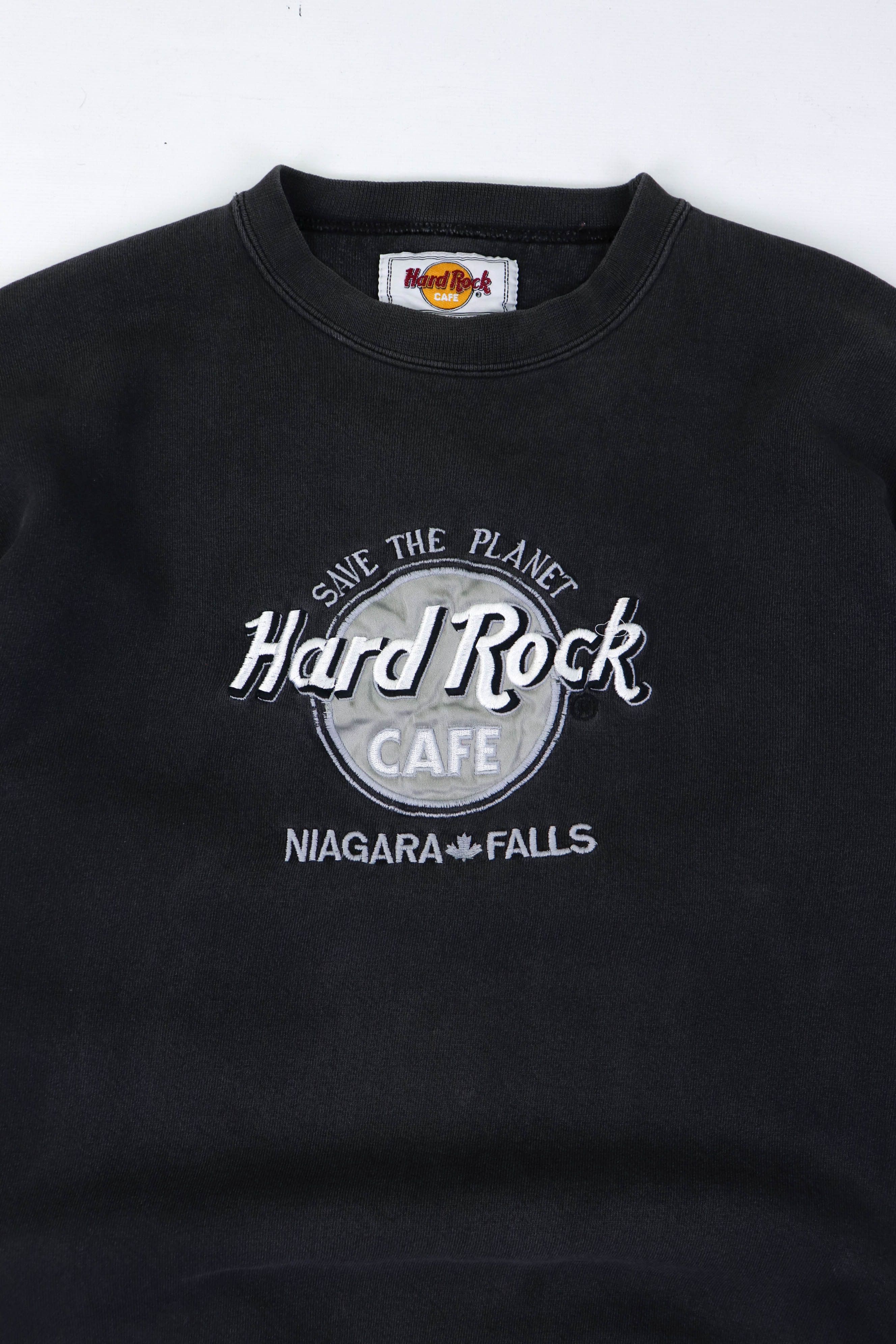 Hard Rock Cafe Hard Rock Cafe 90s Vintage Made in USA Distressed Sweatshirt Size US L / EU 52-54 / 3 - 3 Thumbnail