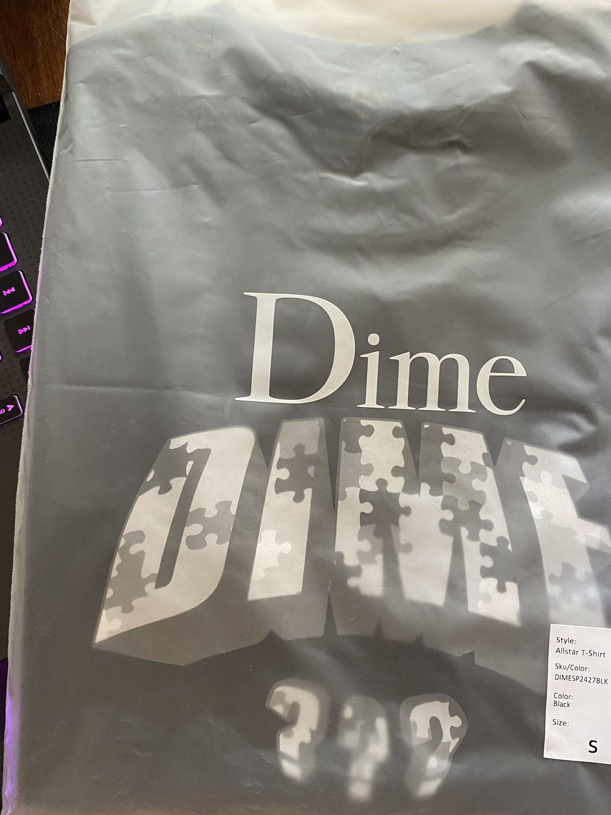 Dime Dime Allstar T-Shirt Black Small Size US S / EU 44-46 / 1 - 3 Thumbnail
