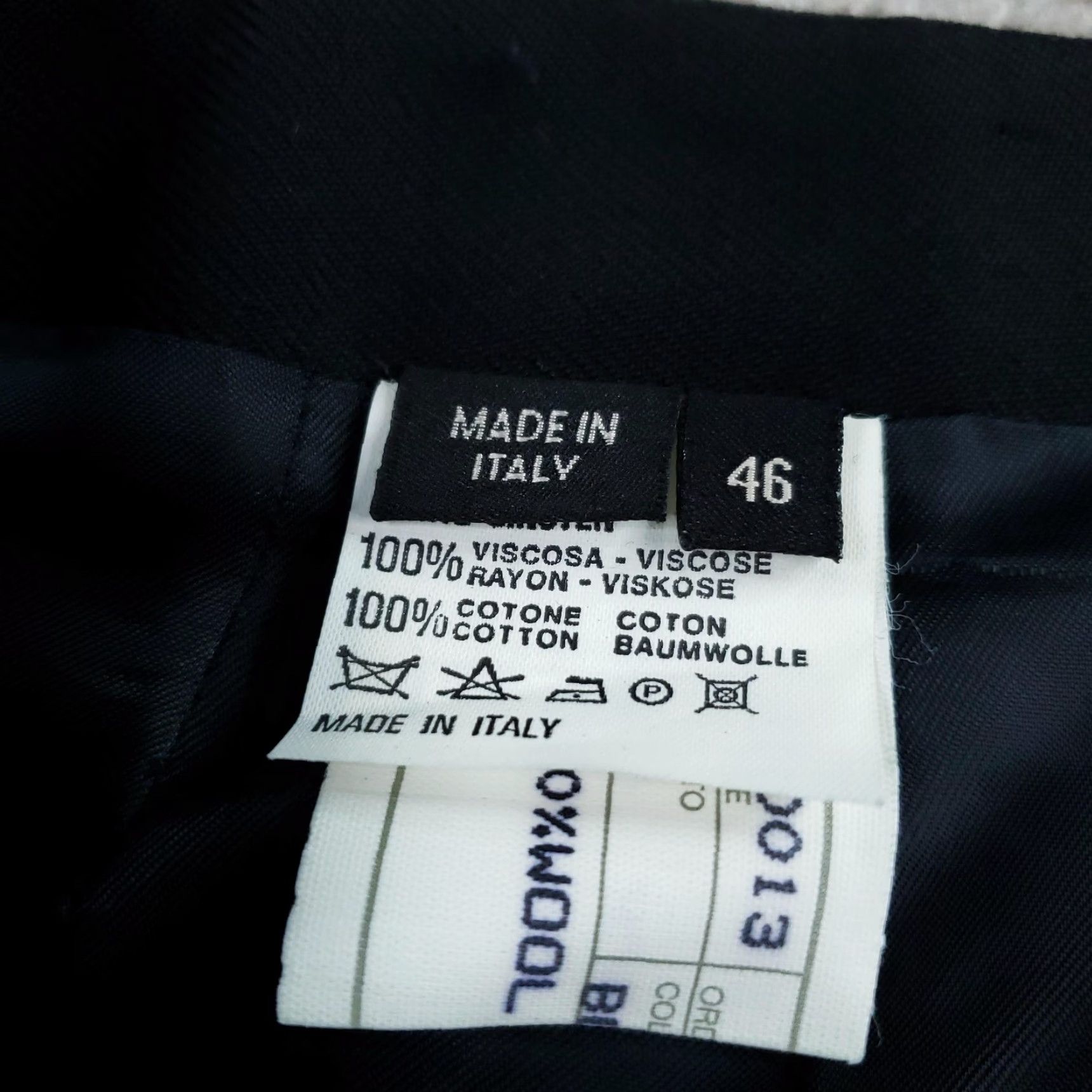 Margaret Howell Margaret Howell Skirt 46 Black Wool Pencil Lined Made In Italy Career Womens Size 32" / US 10 / IT 46 - 6 Thumbnail