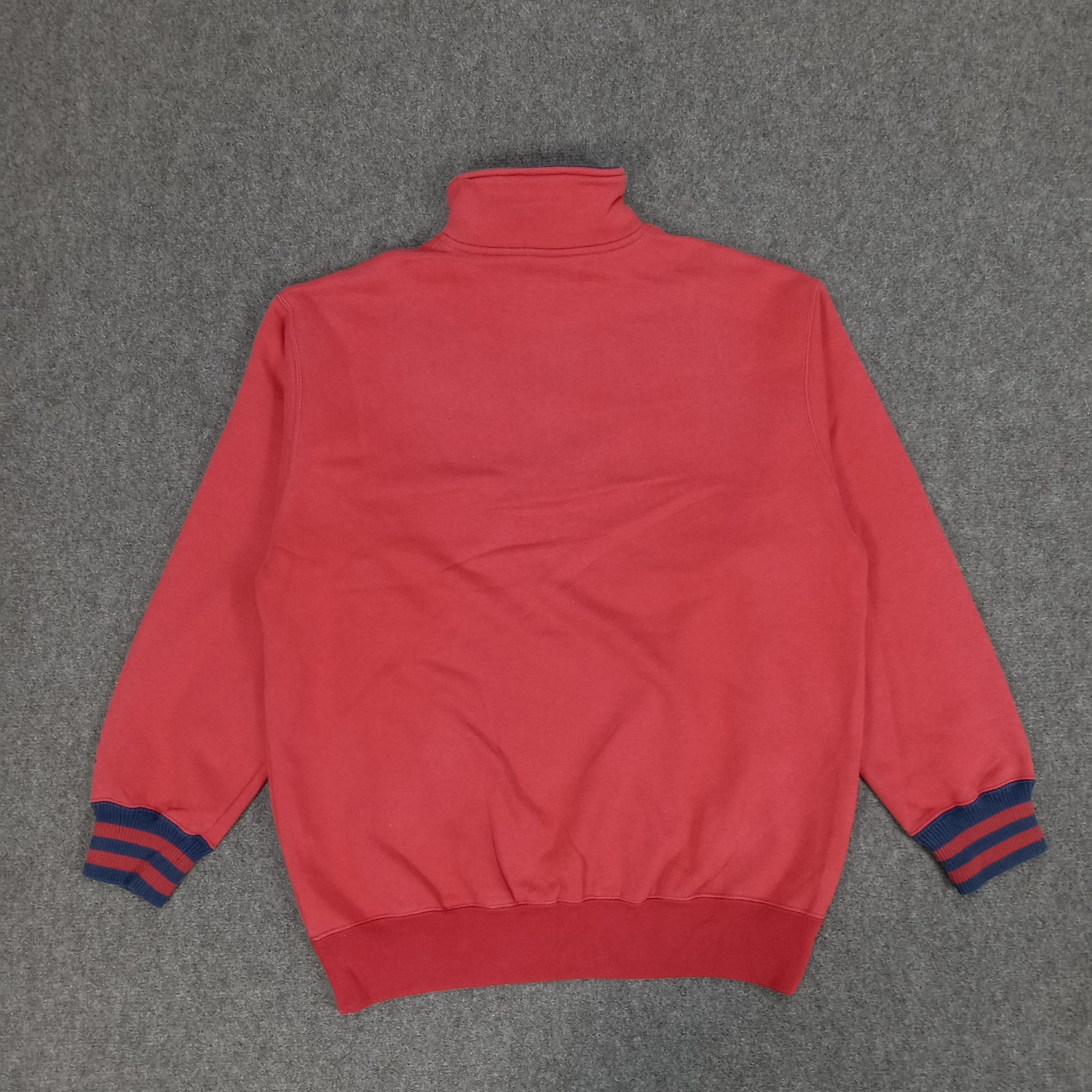 Helly Hansen × Vintage Helly Hansen Outdoor Style Half Zipper Sweatshirts Size US L / EU 52-54 / 3 - 5 Thumbnail