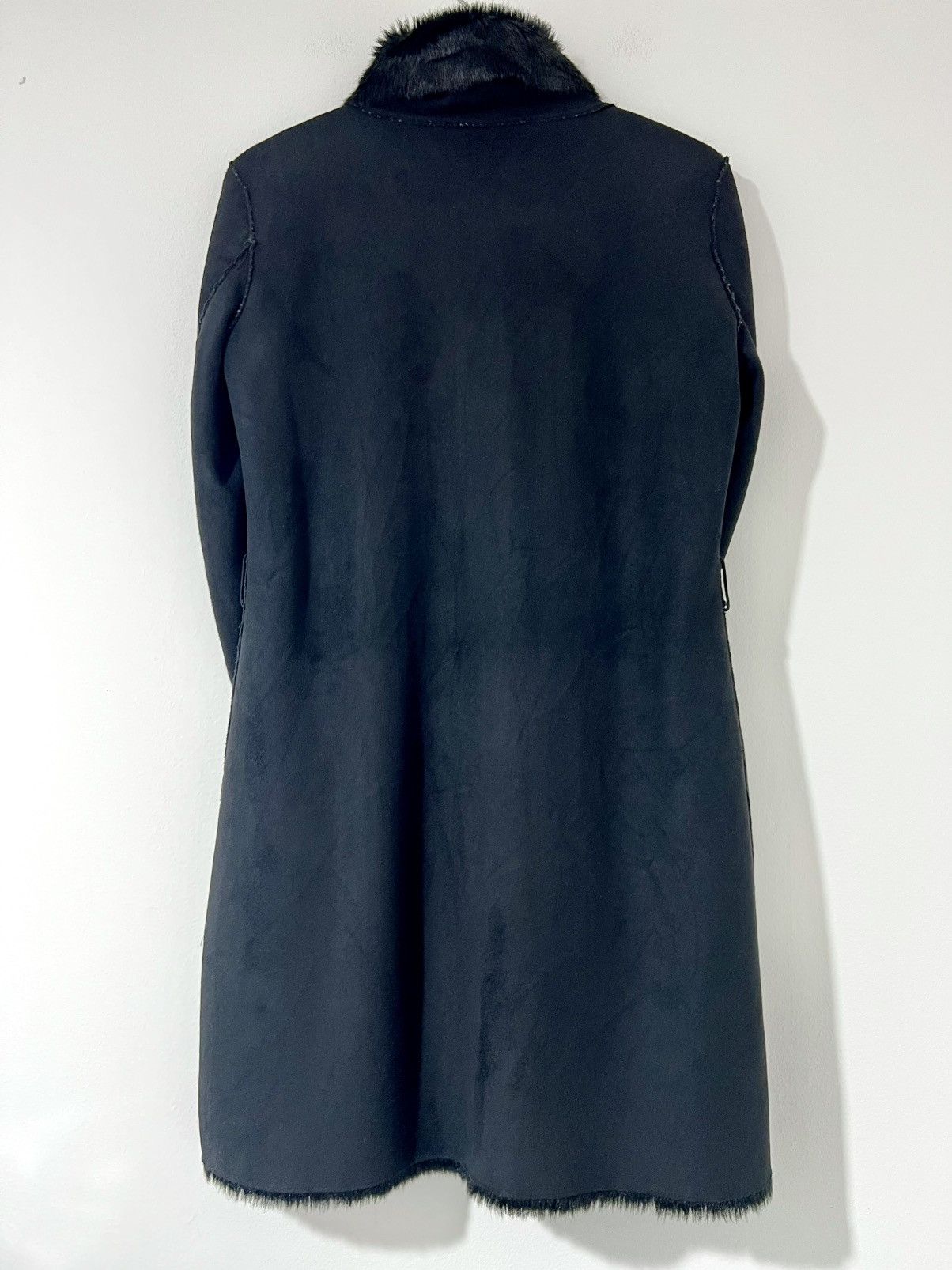 Armani Exchange Vintage Armani Jeans Fur Long Coat Size M / US 6-8 / IT 42-44 - 4 Thumbnail