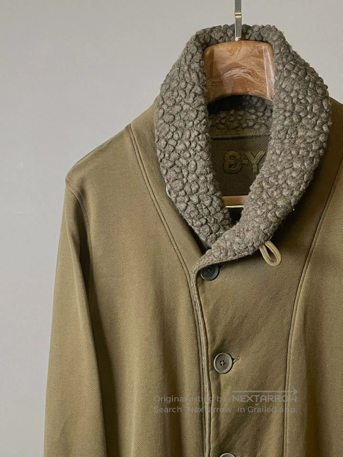 Y-3 y-3 green collar jacket by yohji yamamoto. Size US M / EU 48-50 / 2 - 3 Thumbnail