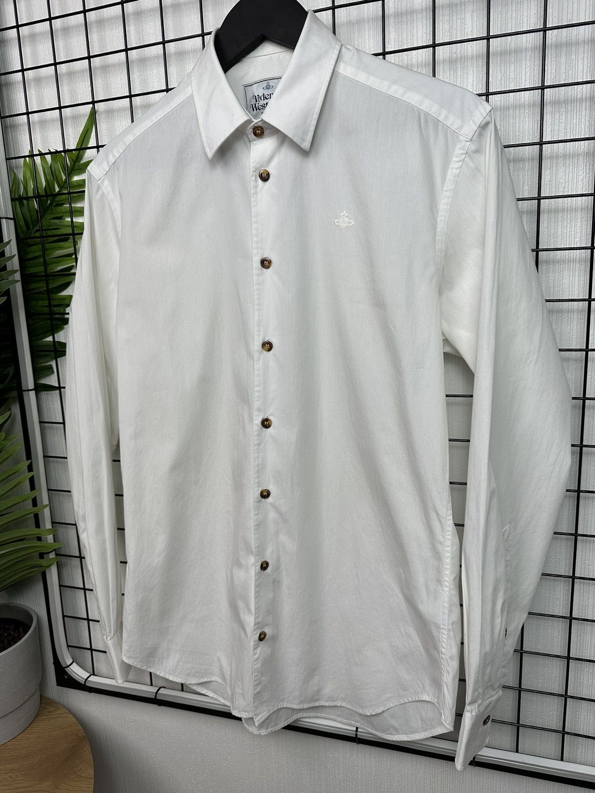 Vivienne Westwood RARE VIVIENNE WESTWOOD WHITE CLASSIC SHIRT Men XL 46 size Size US XL / EU 56 / 4 - 3 Thumbnail
