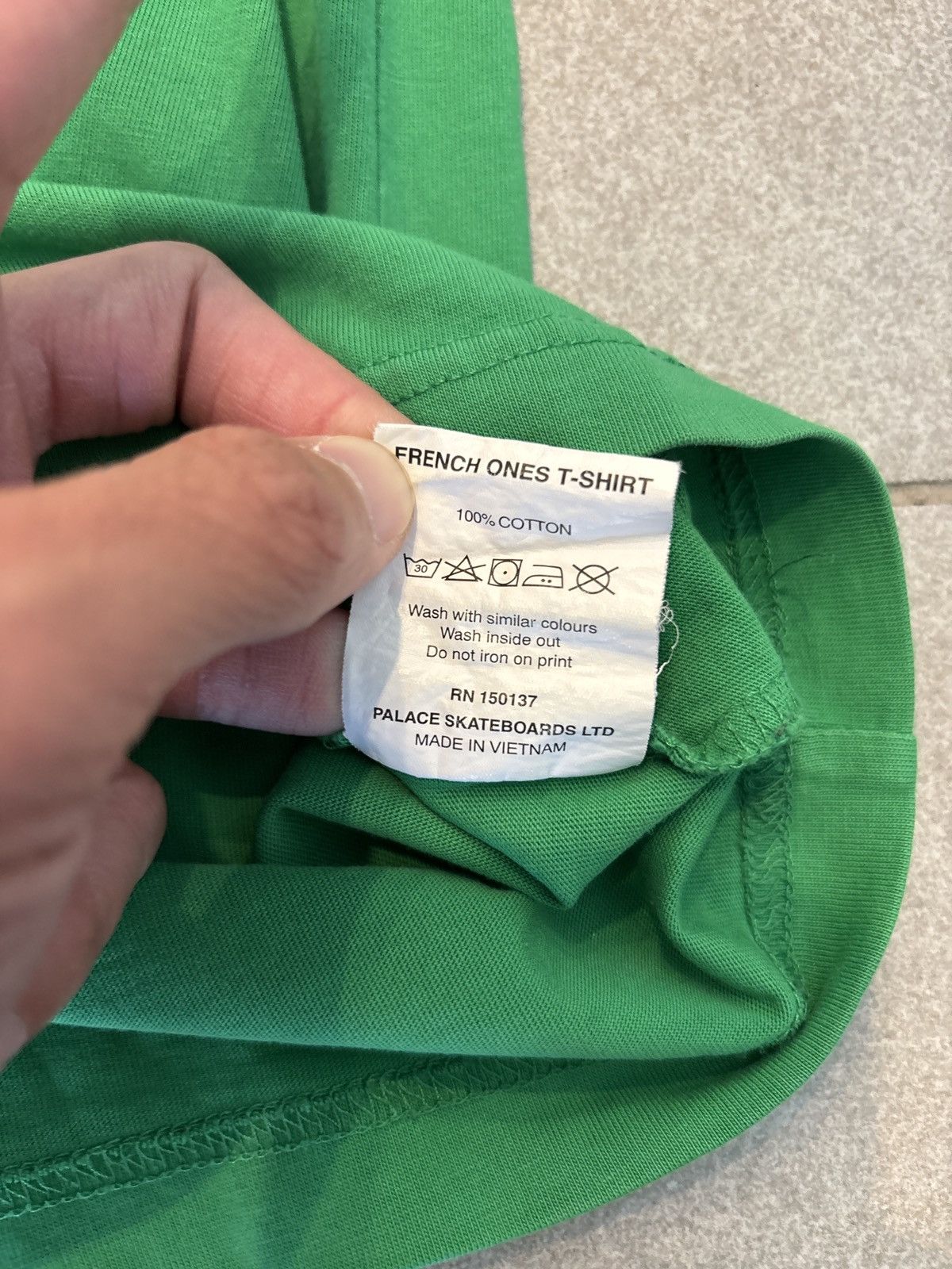 Palace Palace French Ones Tee Size US XL / EU 56 / 4 - 6 Thumbnail