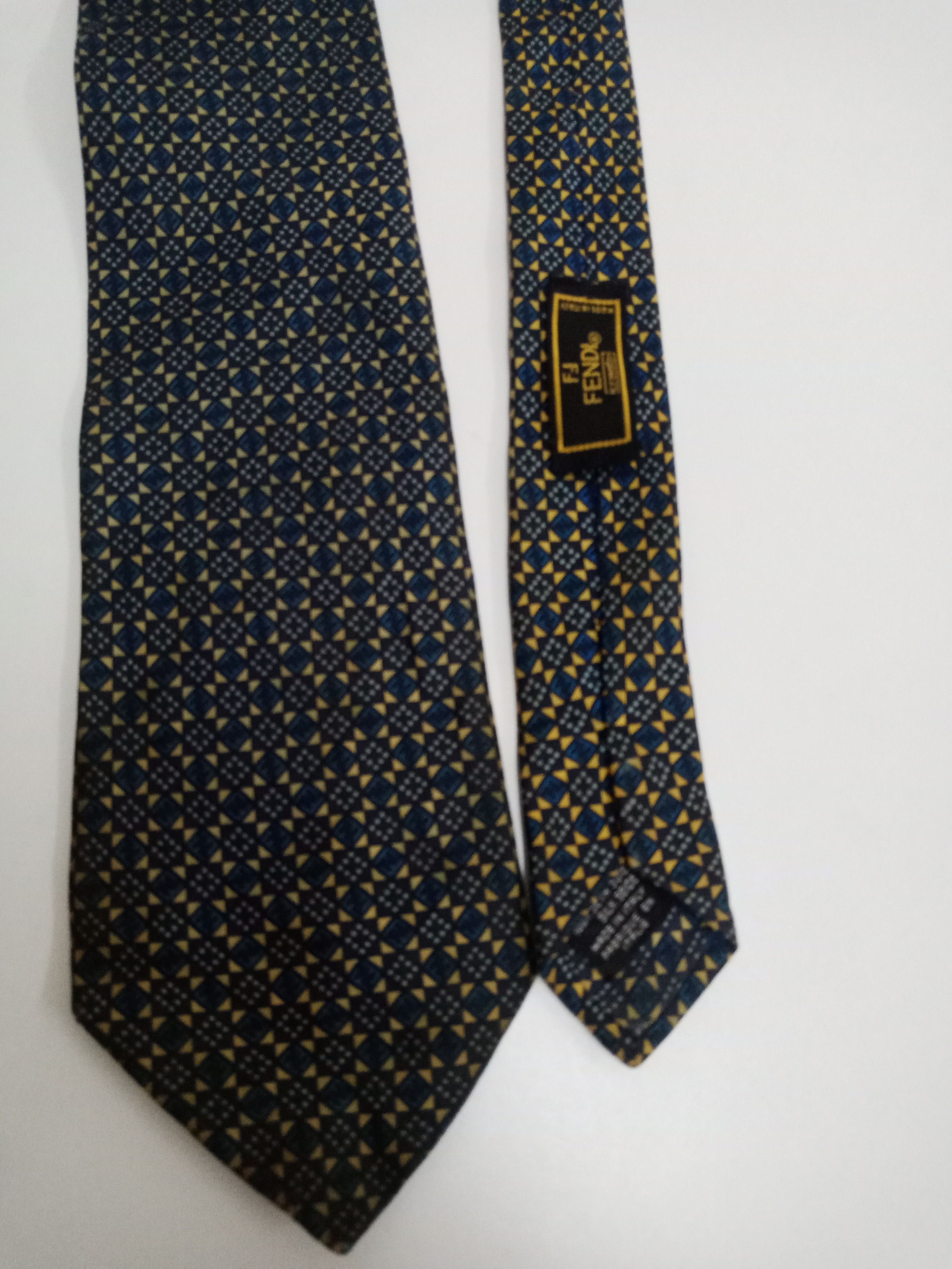 Fendi Fendi Monogram 100% Silk Made in Italy Size ONE SIZE - 4 Thumbnail