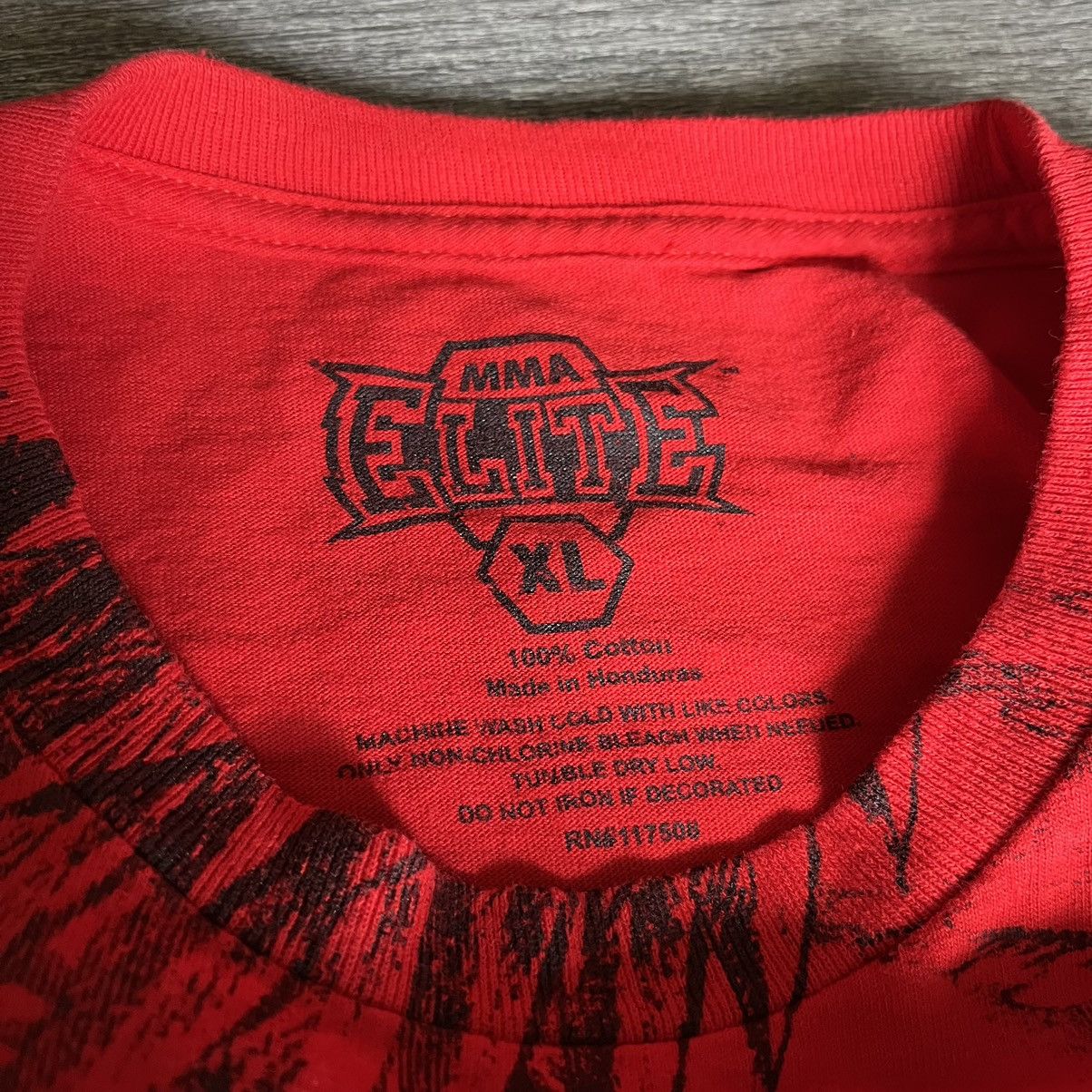 Affliction Vintage 2000s MMA Elite Skull Wings Sematary Graphic T Shirt Size US XL / EU 56 / 4 - 3 Thumbnail